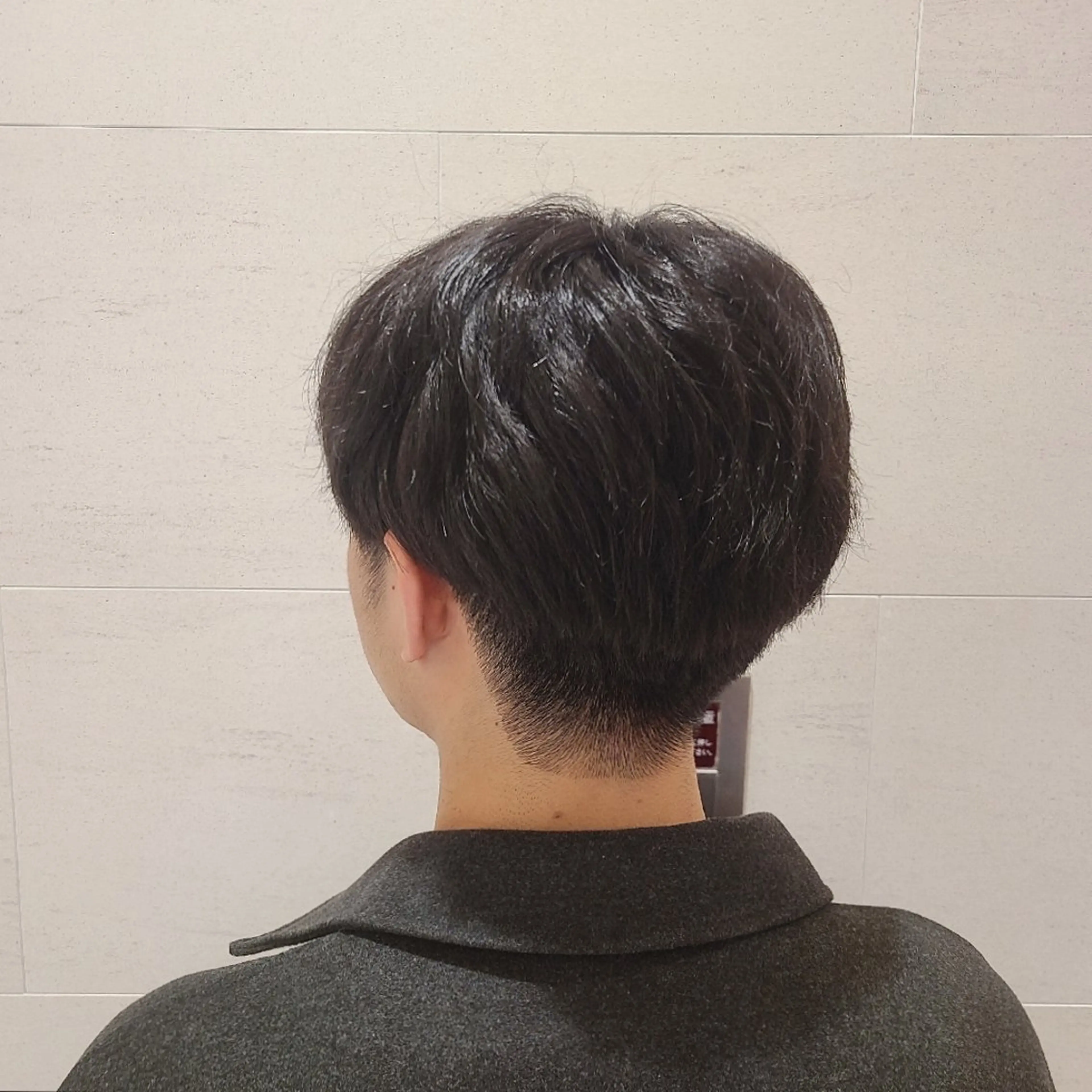 メンズ カット レナークソワン ちだしえりのヘアスタイル