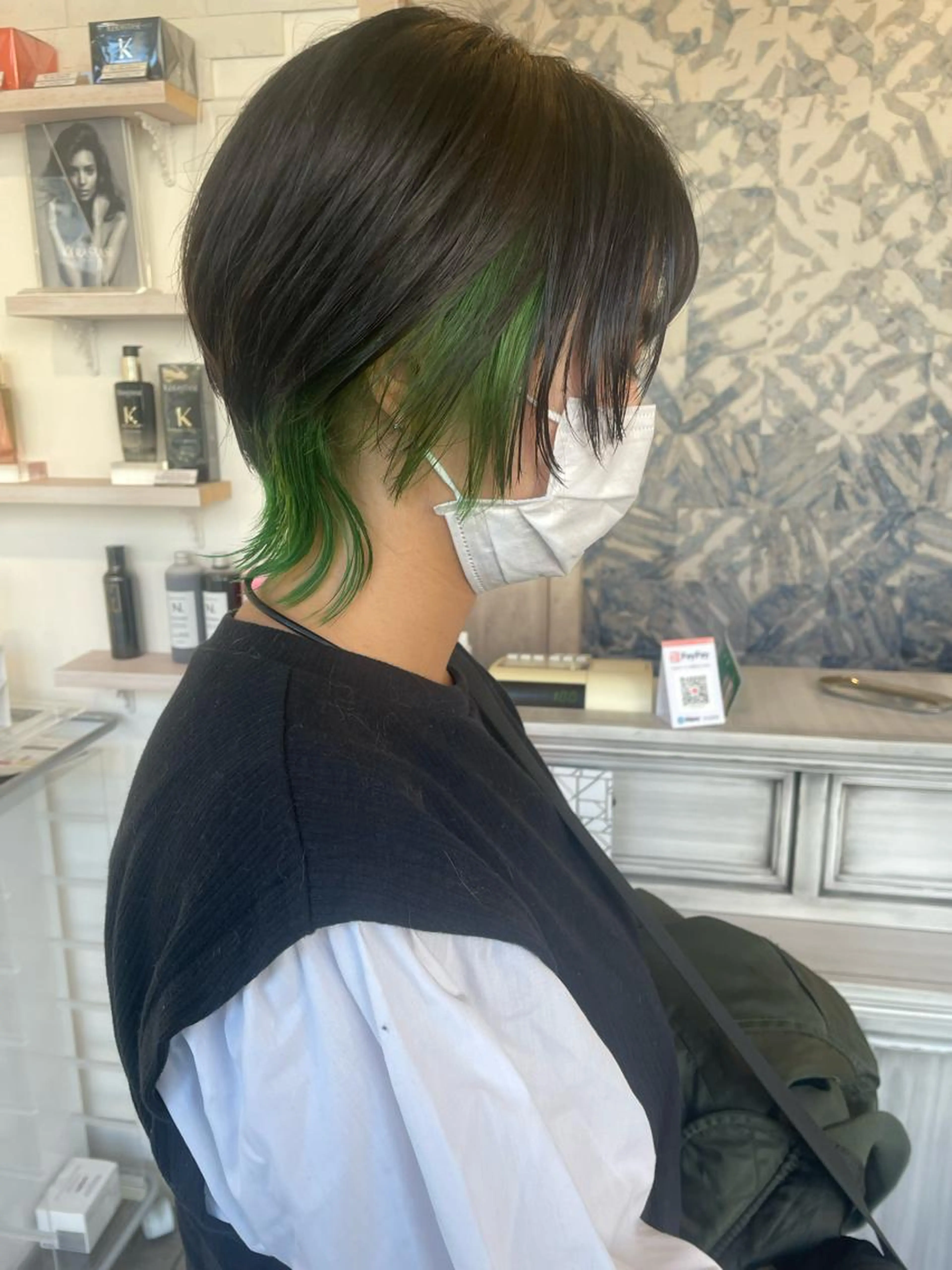 🌈カット+インナーカラー🌈の写真