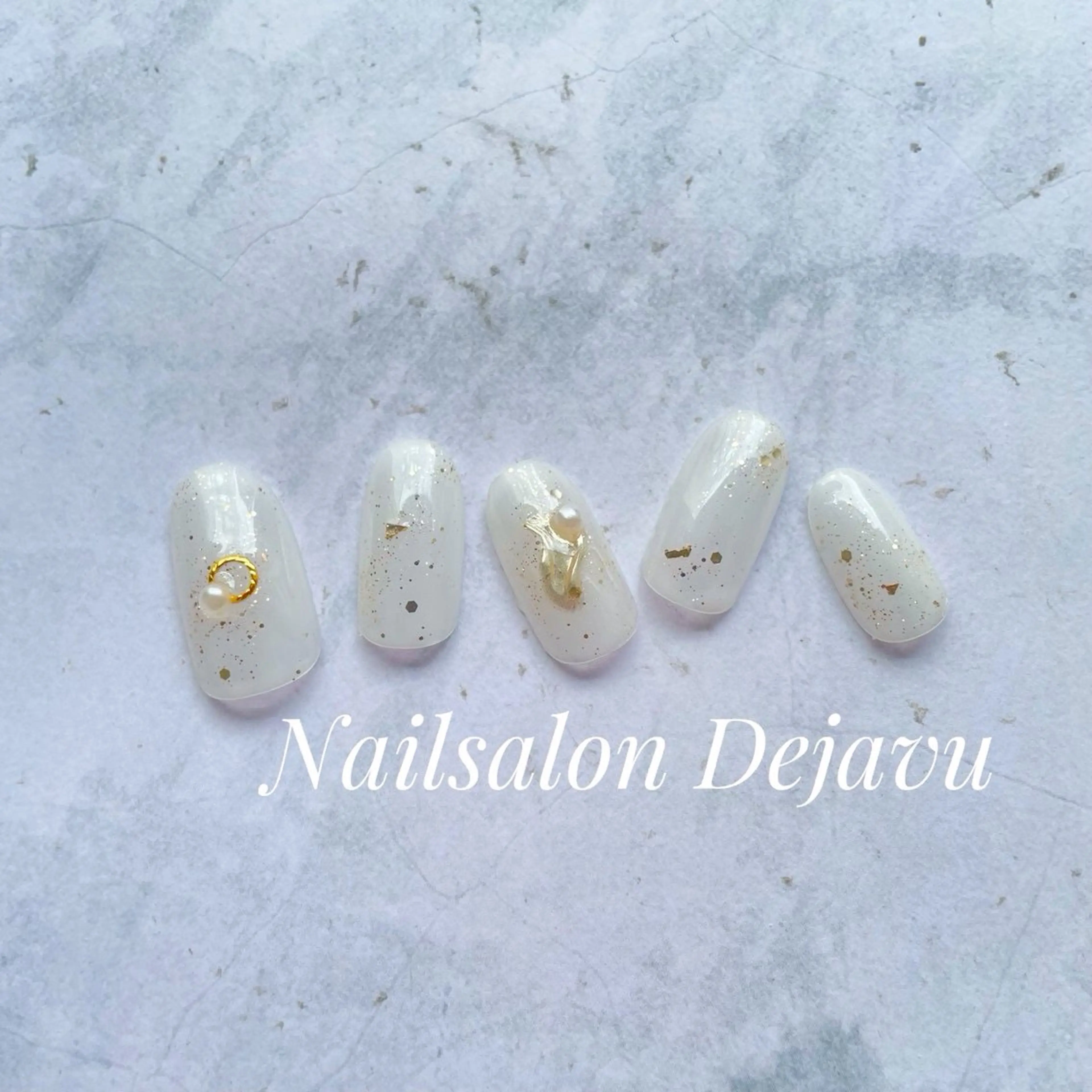 ネイル ハンドネイル Nail salon Dejavu 🌿のネイルデザイン