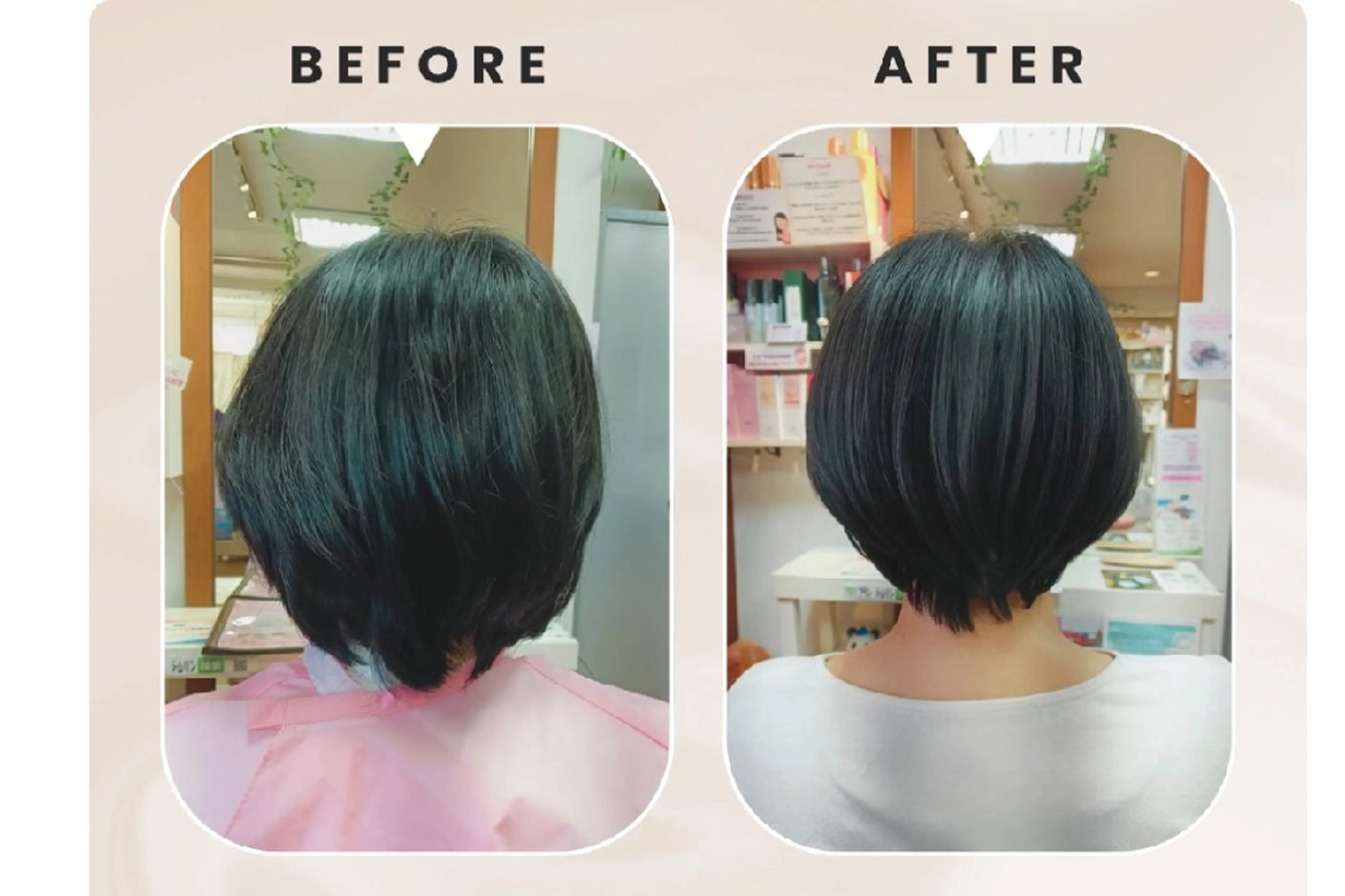 ショート あや🍀
大人艶カラ ー・縮毛矯正のヘアスタイル