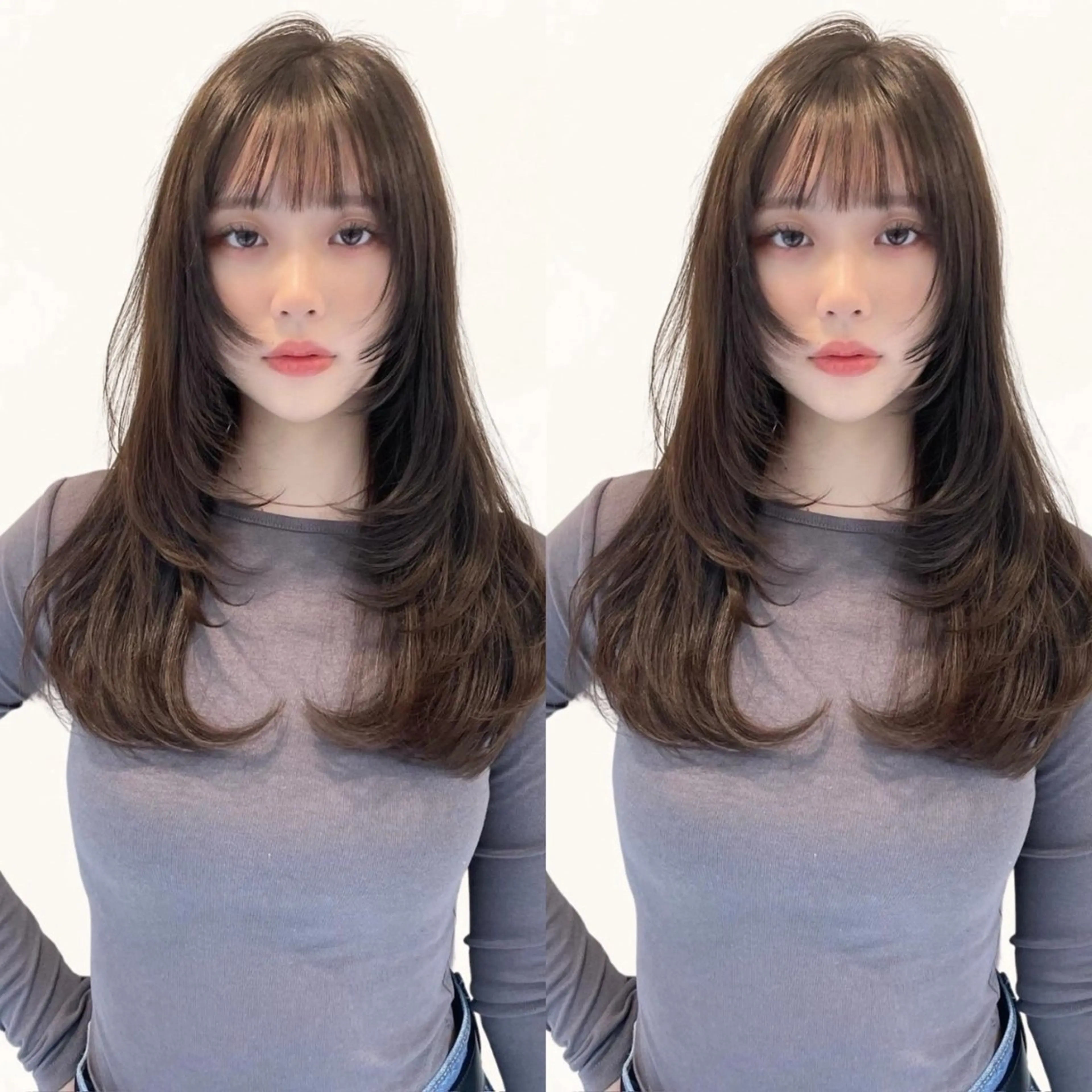 セミロング カラー Lil by JIL BLAN所属・美髪ヘア💛 TOMOMIのヘアスタイル