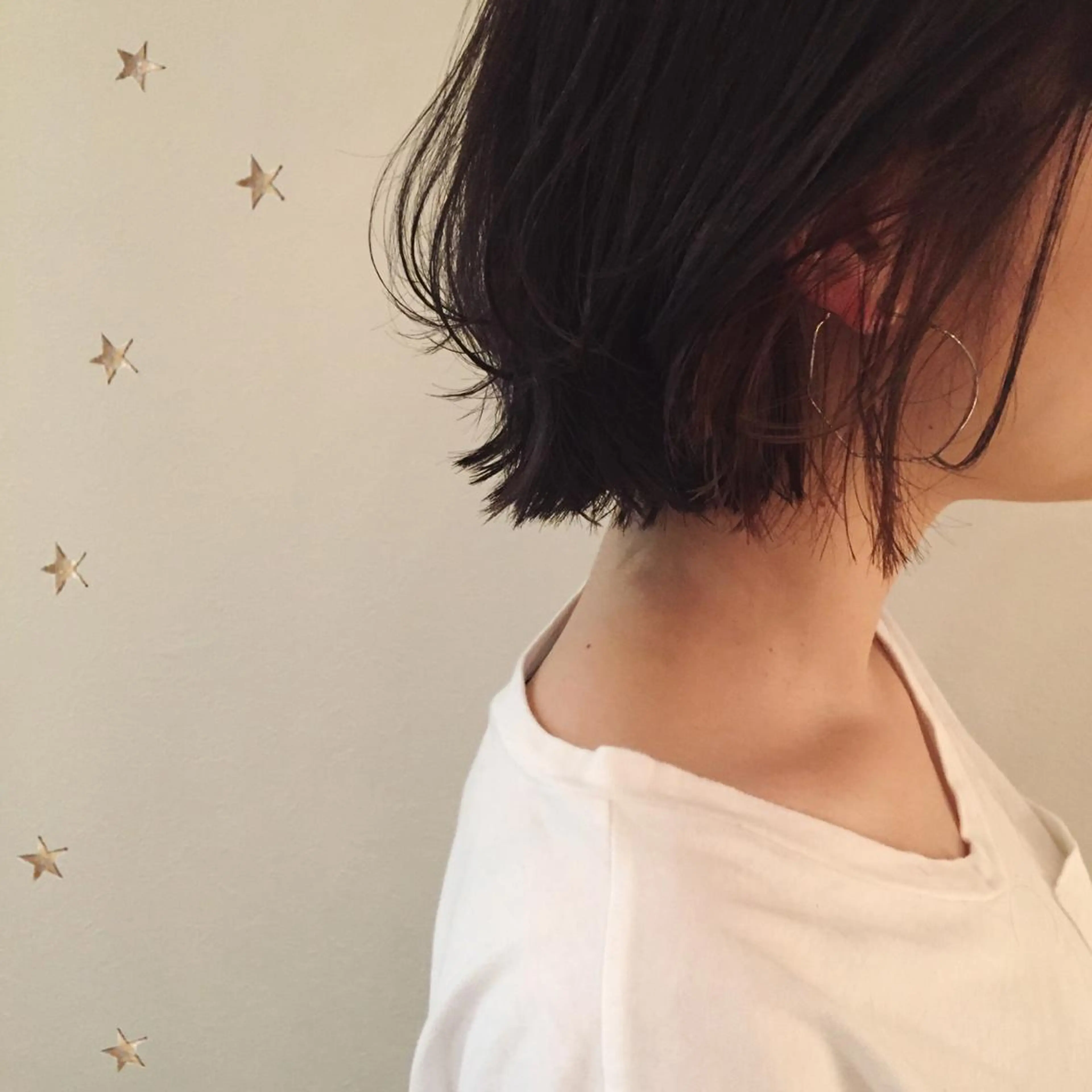 ショート ボブ 市川 千夏のヘアスタイル