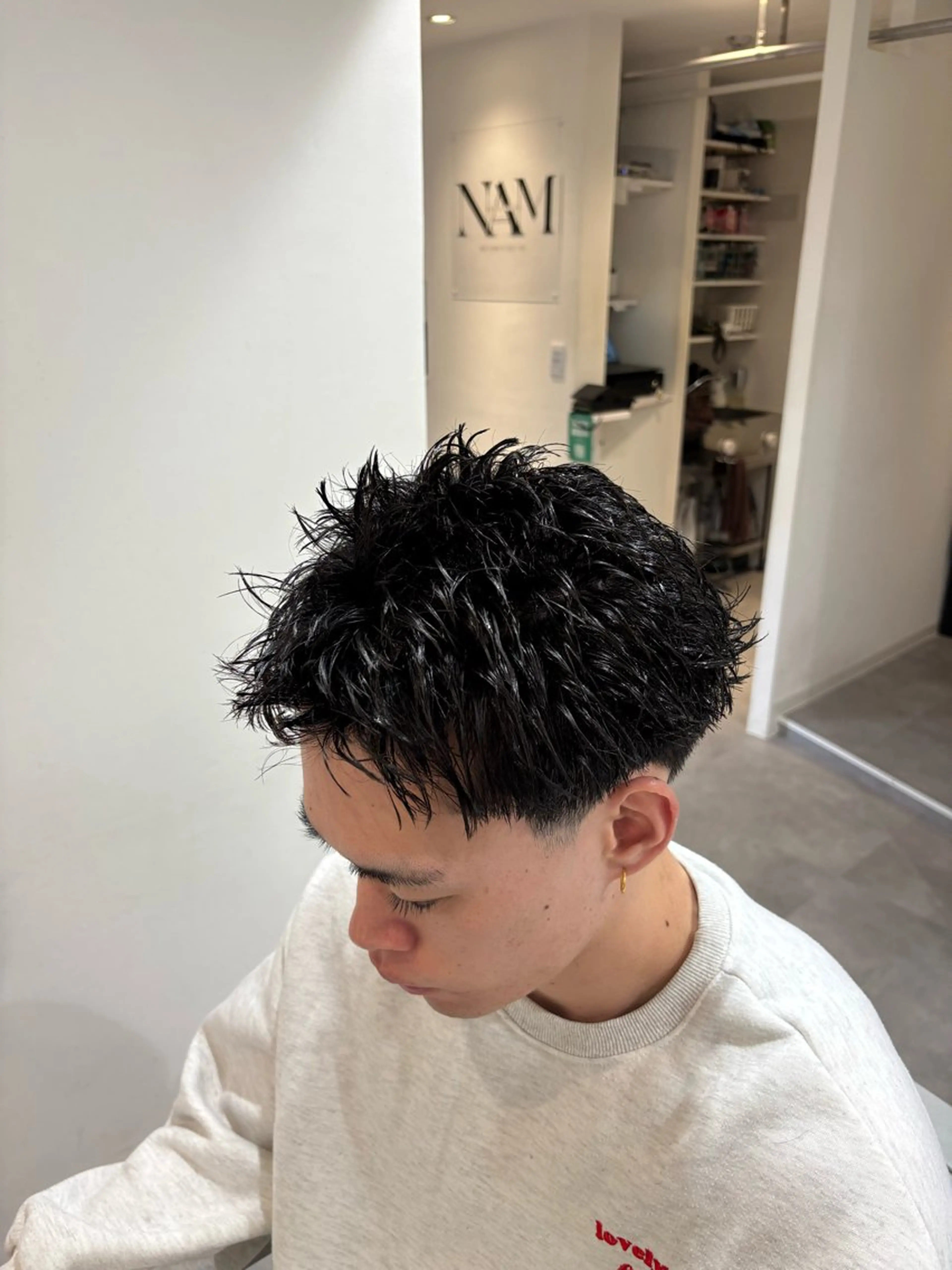 ショート メンズ スパイキーショート ショートヘア カット 深澤 知樹のヘアスタイル