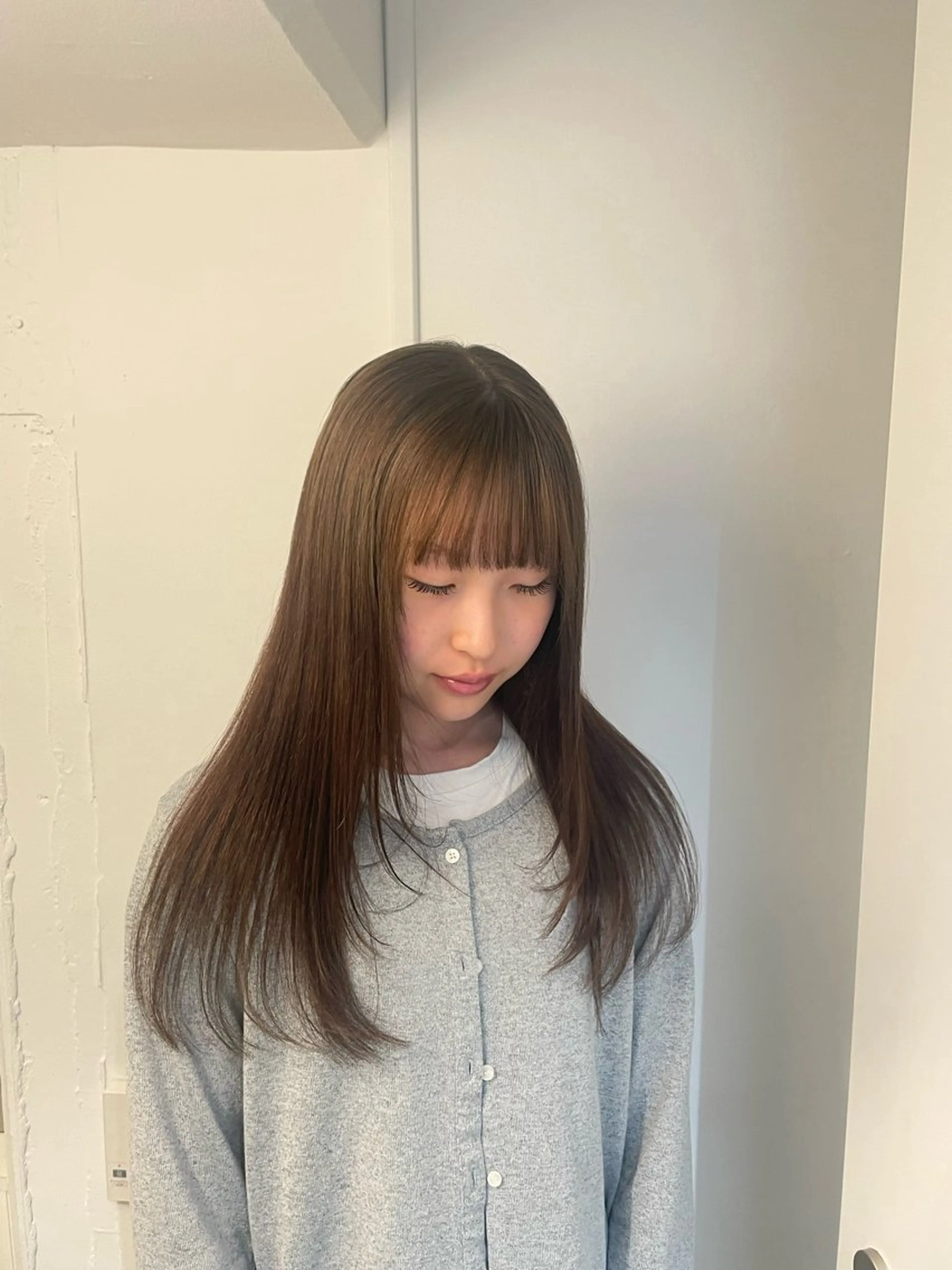 カラー ヘアカラー とば みゆうのヘアスタイル