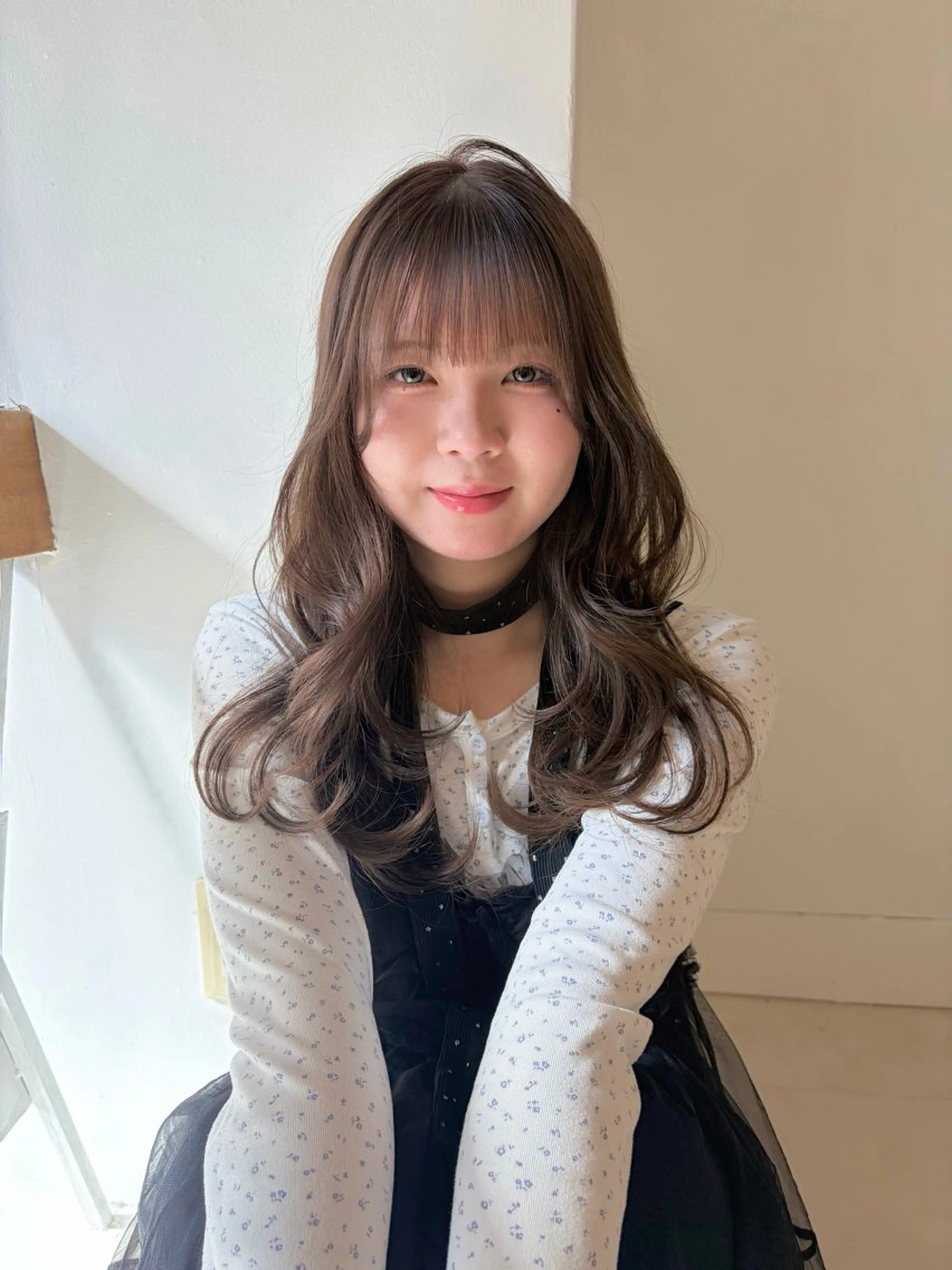 カラー＋前髪カット＋トリートメントの写真