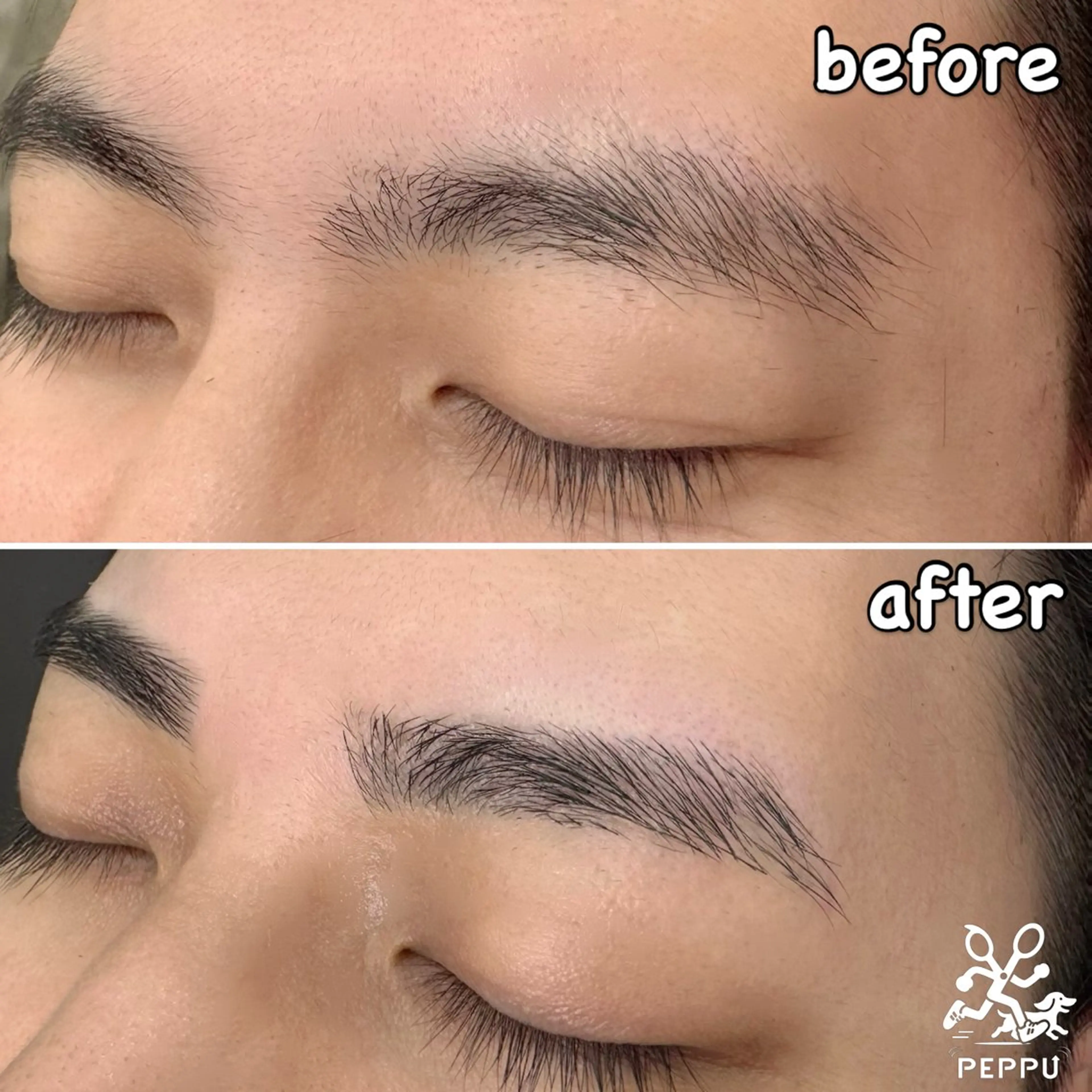 【印象爆上がり】Men's eyebrowの写真