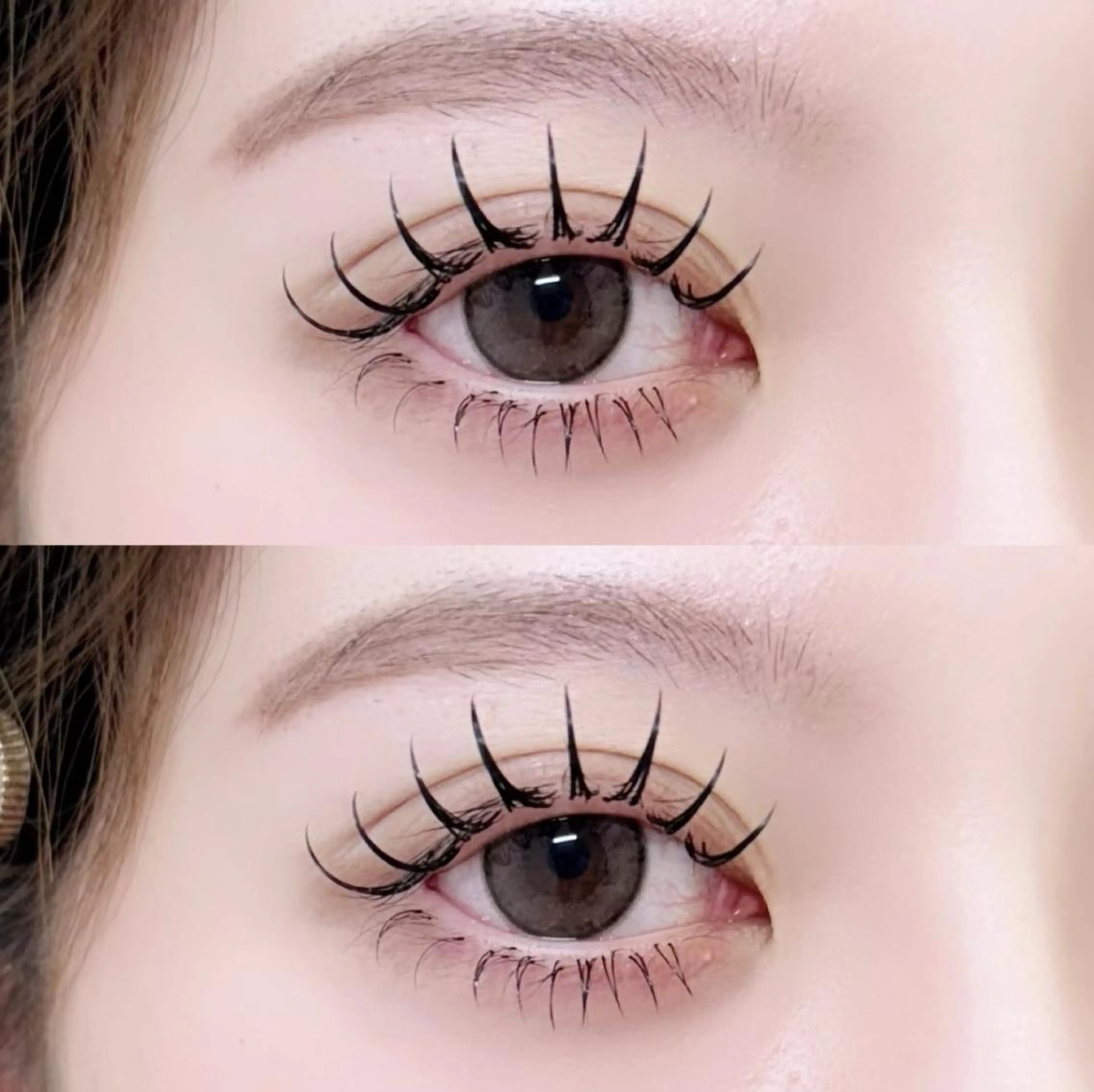 オフ込‎🤍フラットラッシュ120本まで【ケラチンTR orコーティング仕上げ】の写真