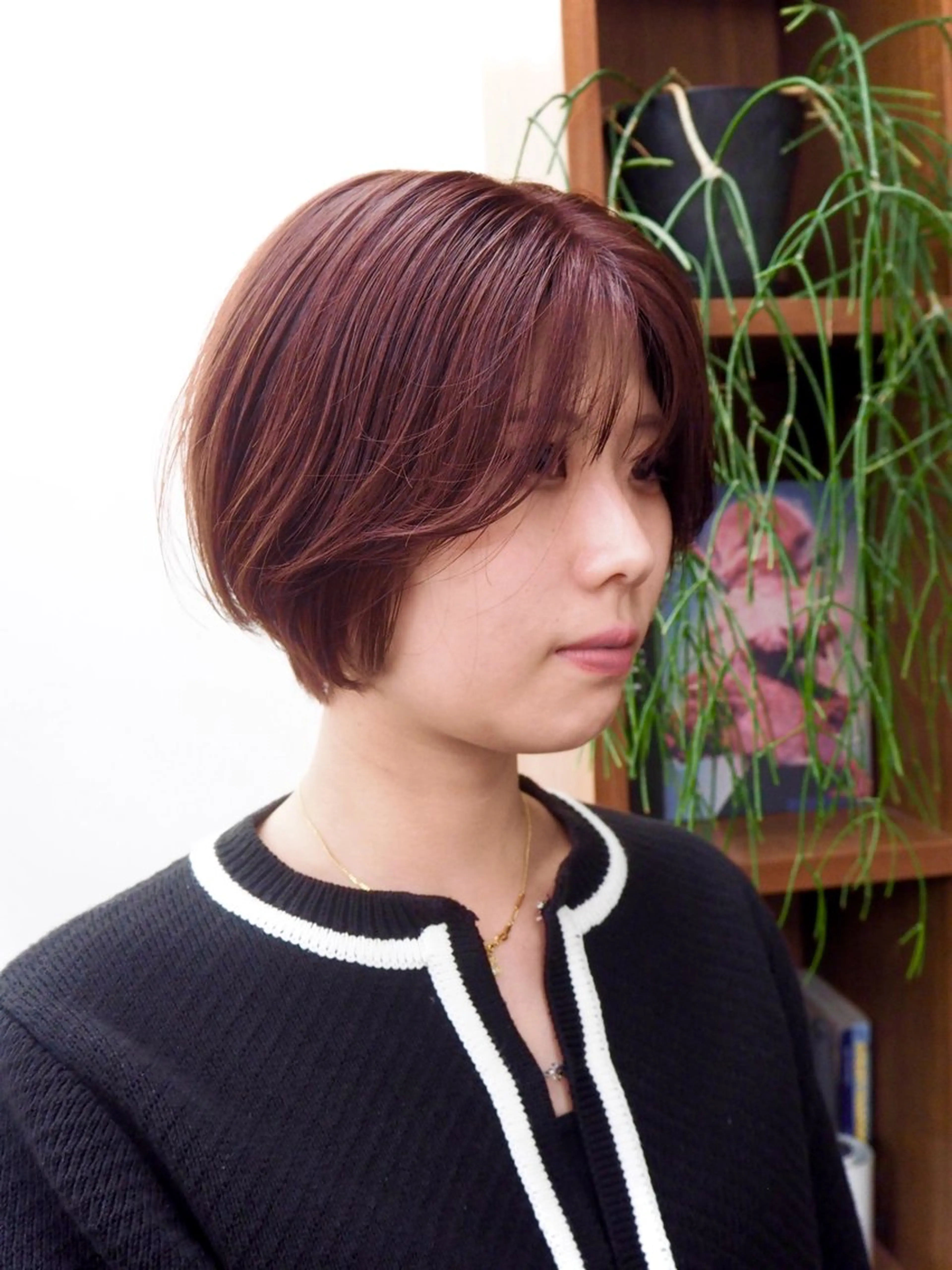 ミディアム カラー カット ヘアカラー トリートメント Paddle所属・似合わせレイヤー/ ニュアンスパーマ高倉のヘアスタイル