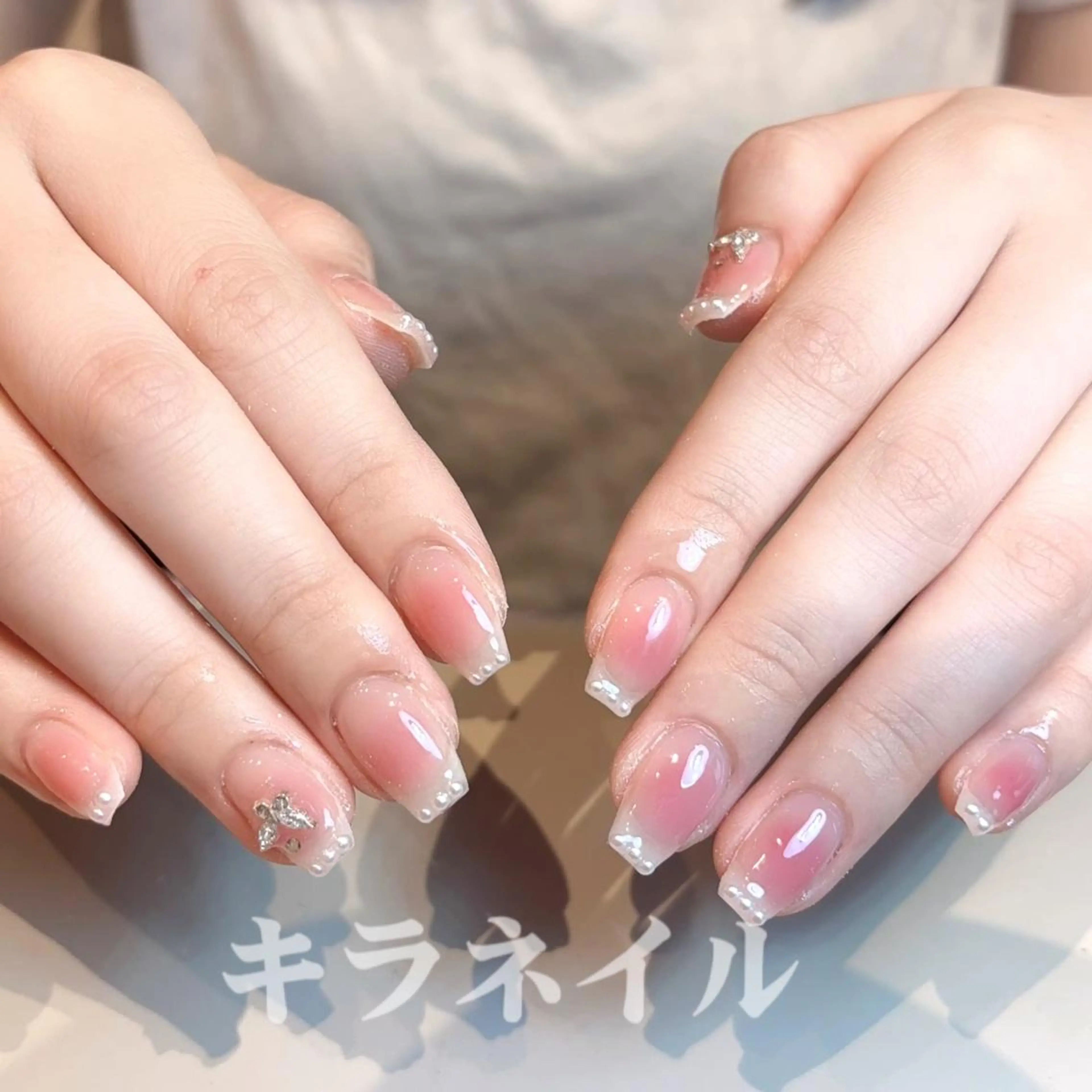 ネイル 🎀パラジェル 美爪🦄Yuzukiのネイルデザイン