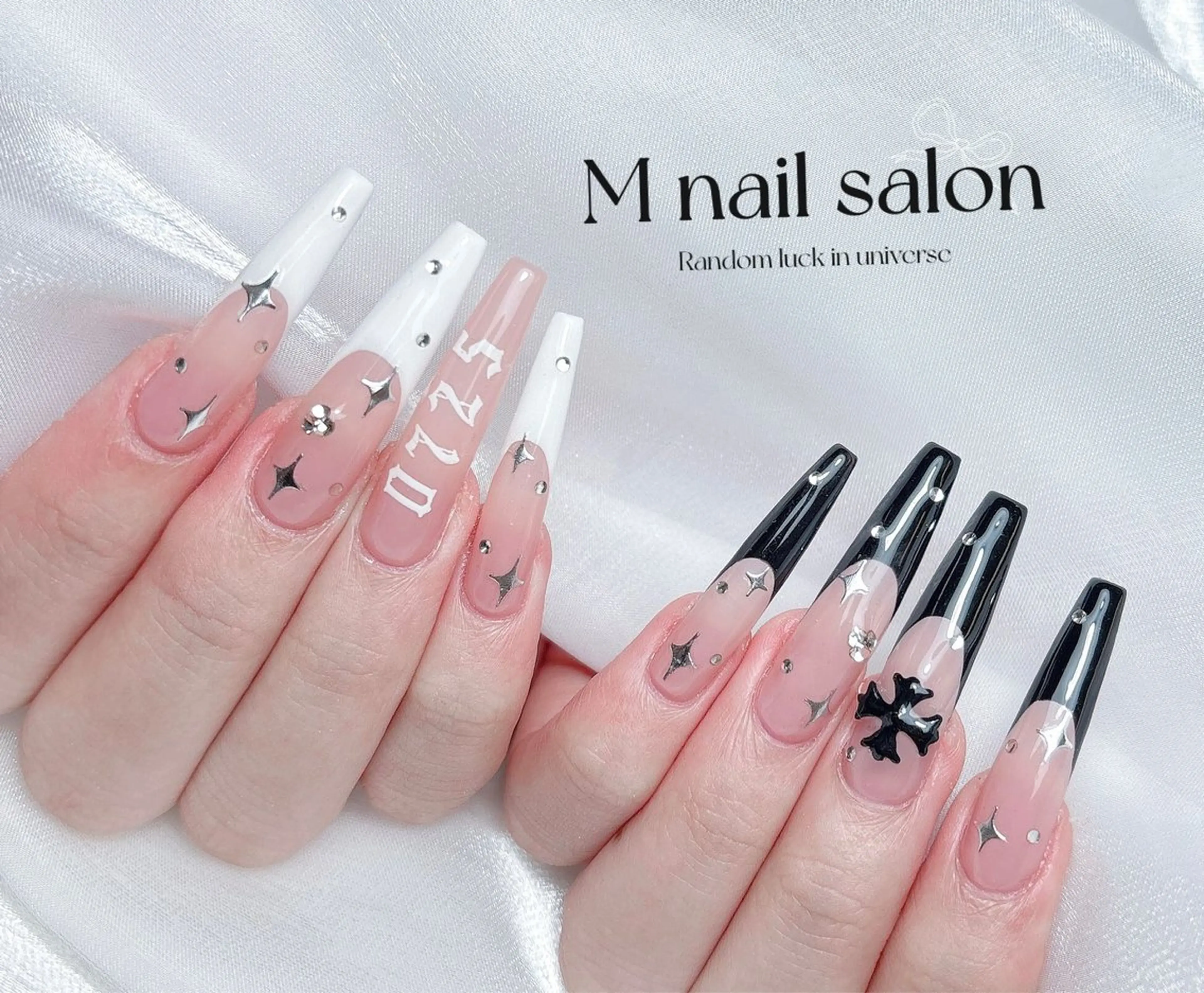 ネイル ハンドネイル M🌷nail 長さだし専門店のネイルデザイン