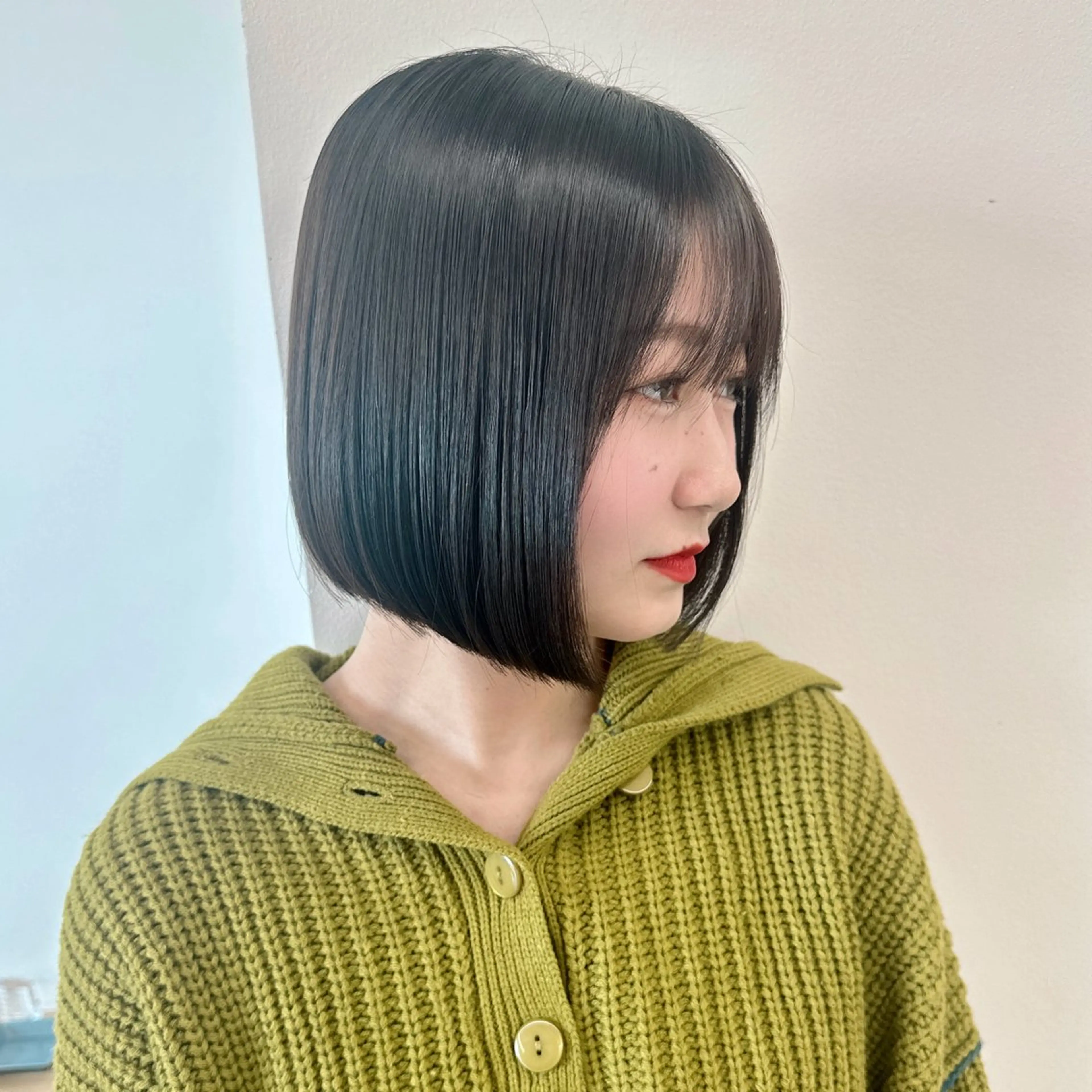 ミディアム カラー カット ヘアカラー トリートメント ブリーチなし/レイヤ ー特化🌈Tommyのヘアスタイル