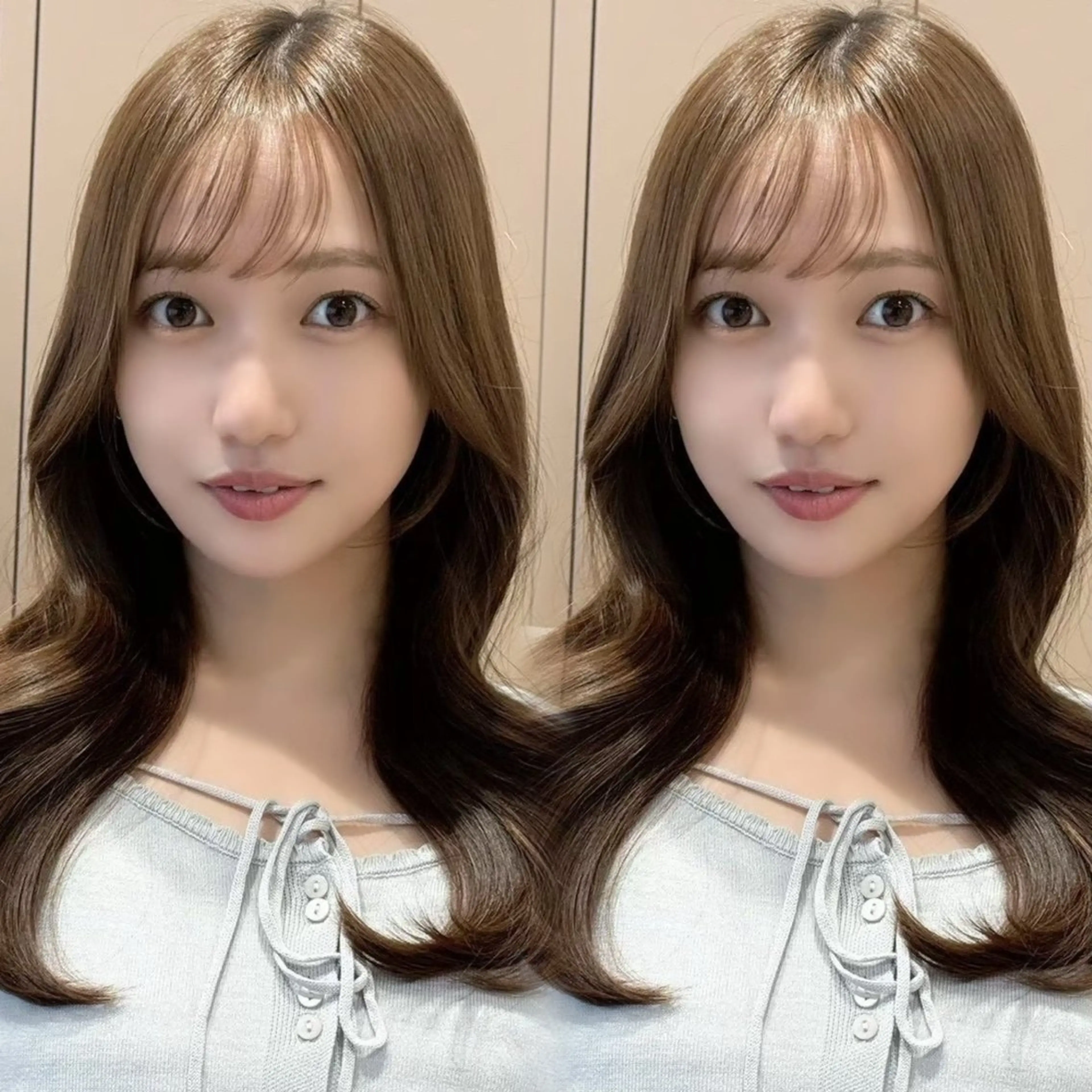 【ダウンスタイルセット】［仙台/髪質改善/韓国/仙台美容室／ショート/前髪］の写真