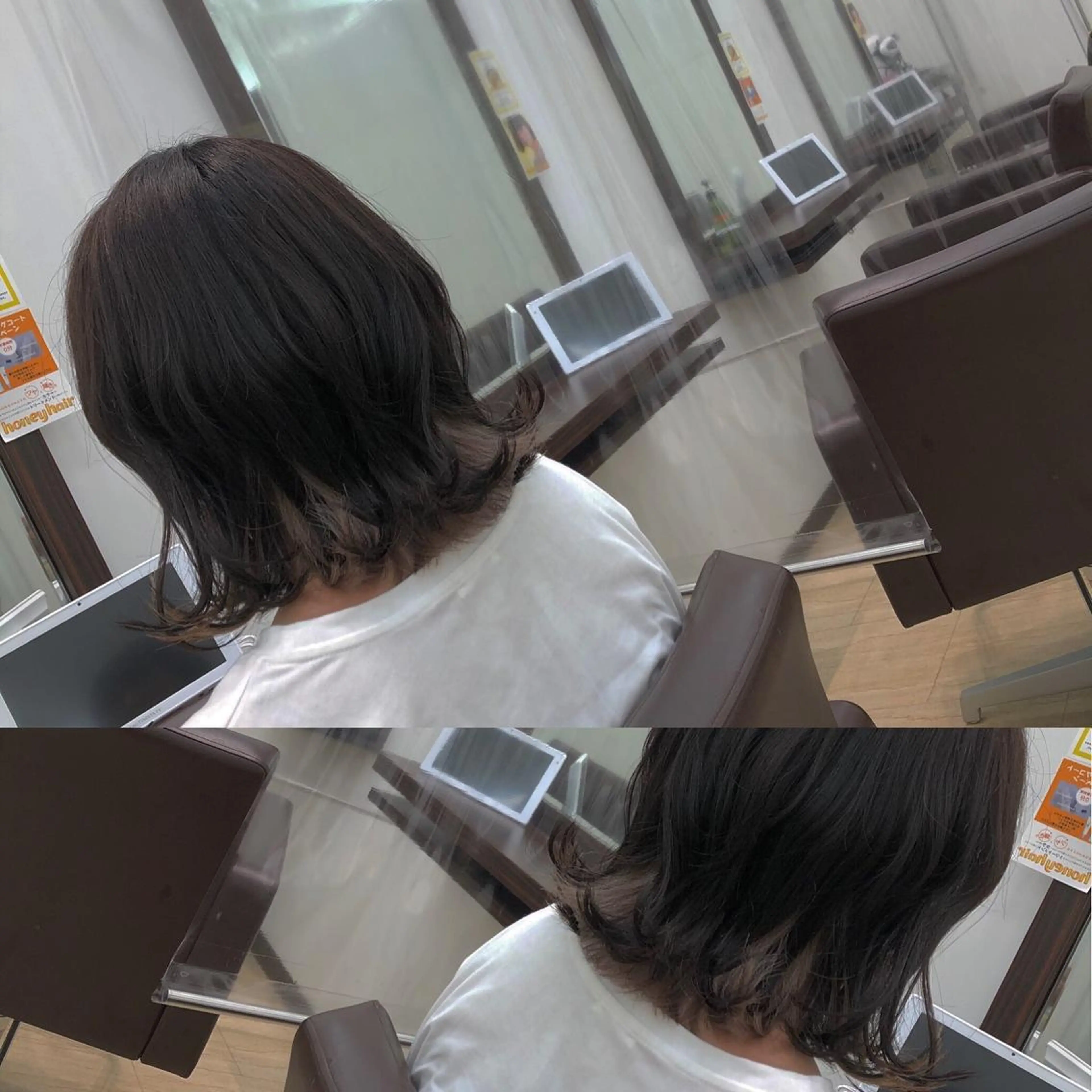 ショート カラー ハイトーンカラー インナーカラー Le'a所属・渋谷/フェード/ 國分 翔のヘアスタイル