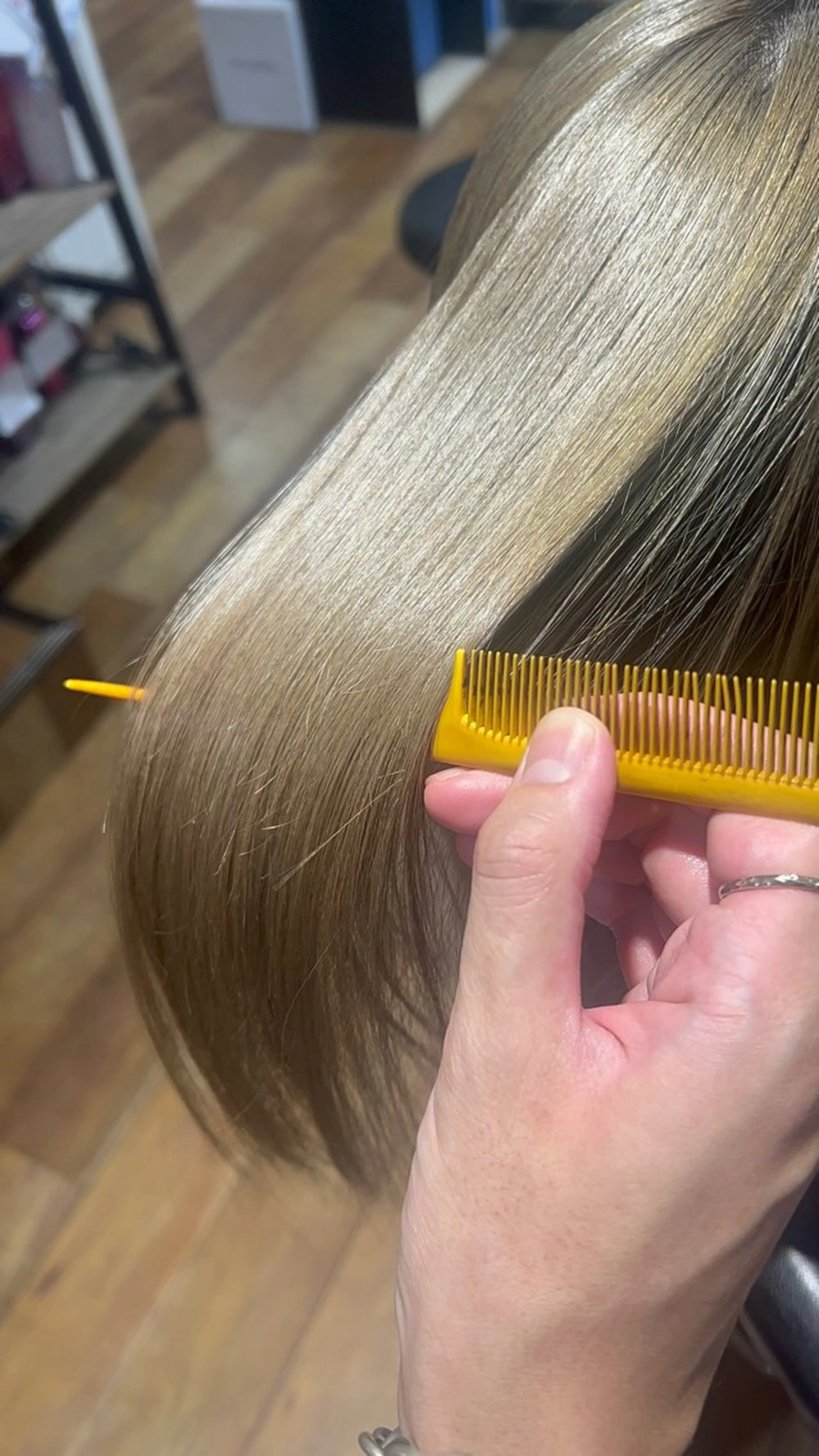 ロング カット 縮毛矯正 トリートメント 竜太/髪質改善カラ ー/似合わせカットのヘアスタイル