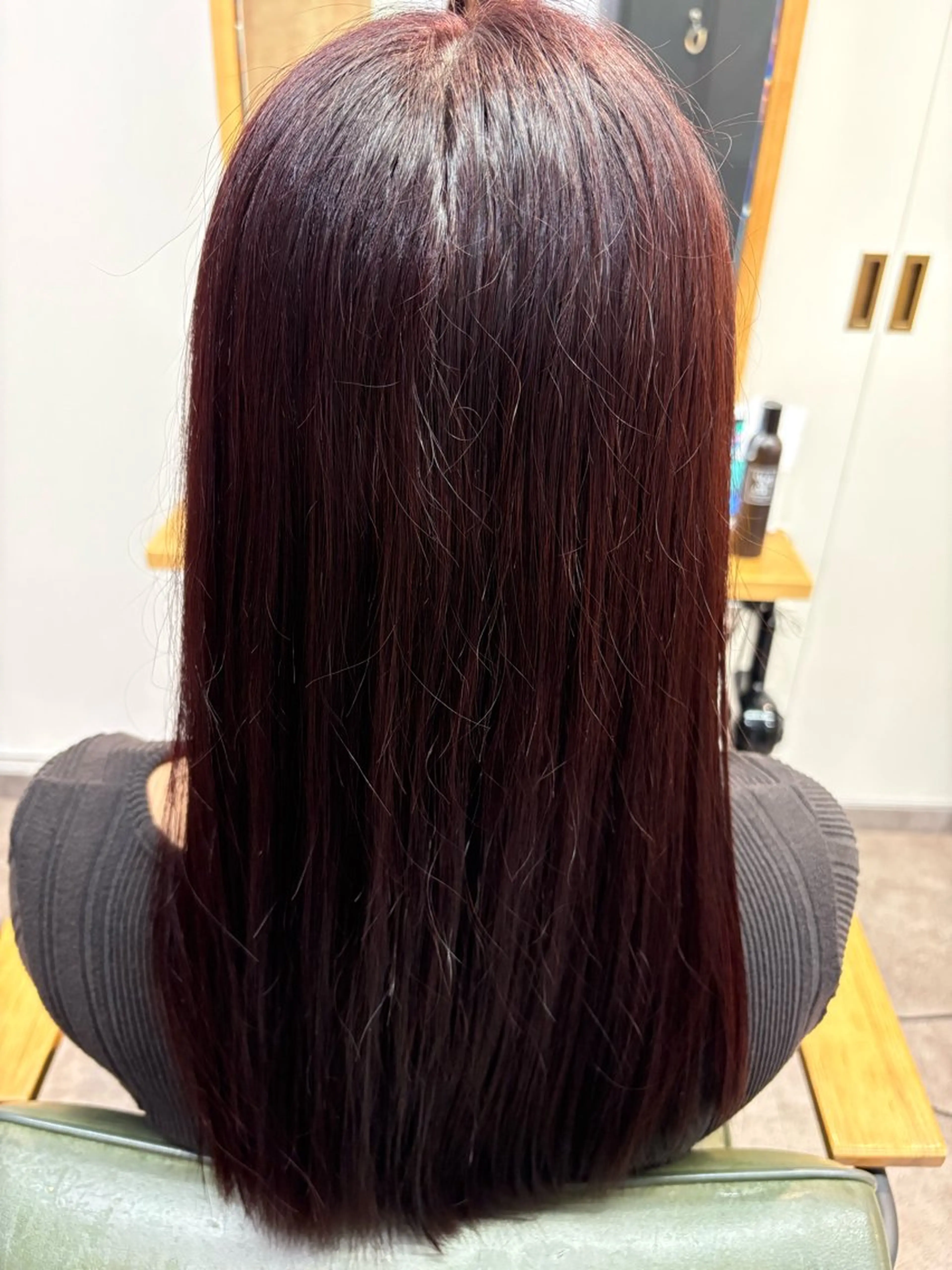 ロング カラー 向山 月雫のヘアスタイル