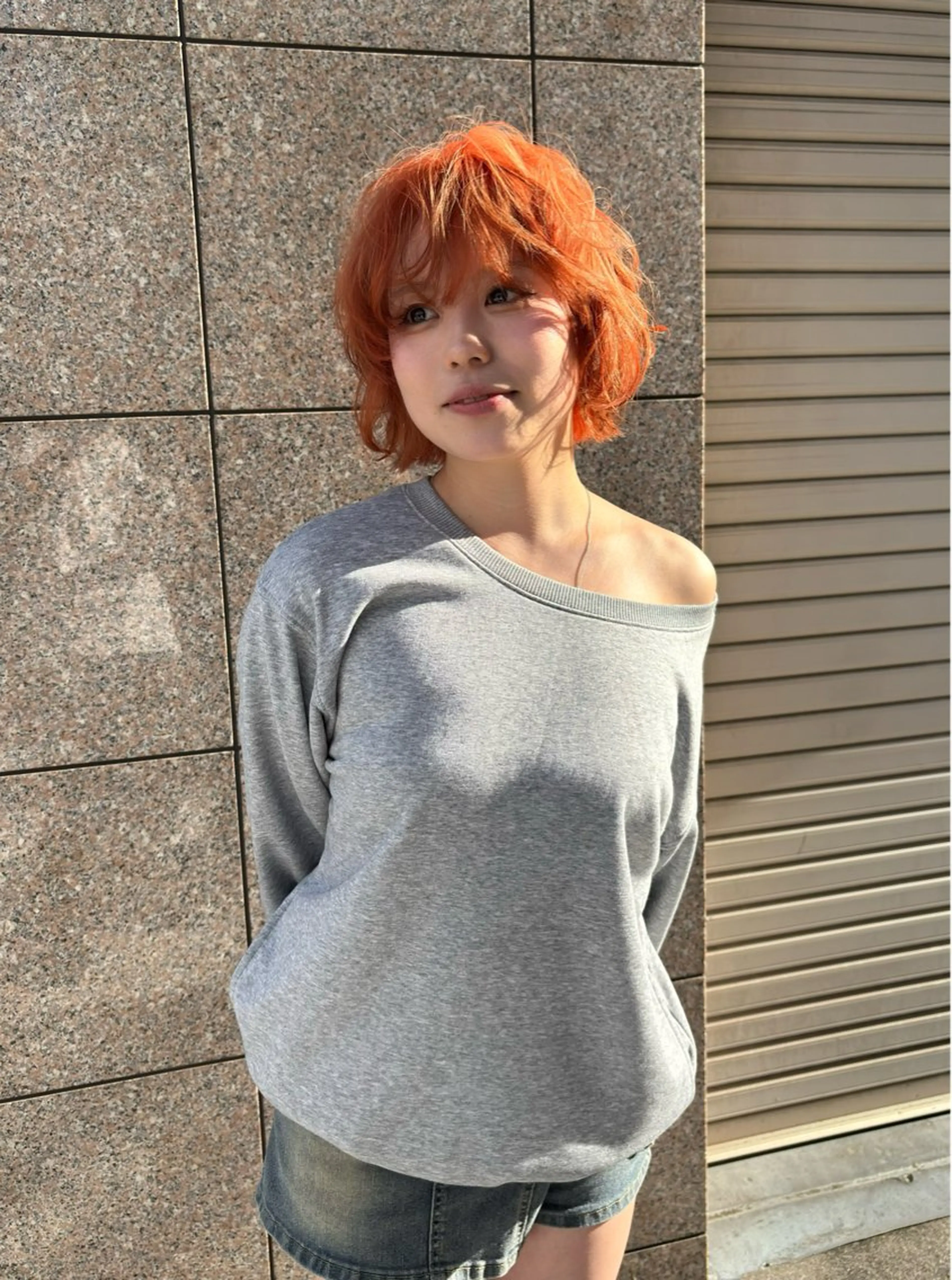ショート カラー 江口 幸太のヘアスタイル