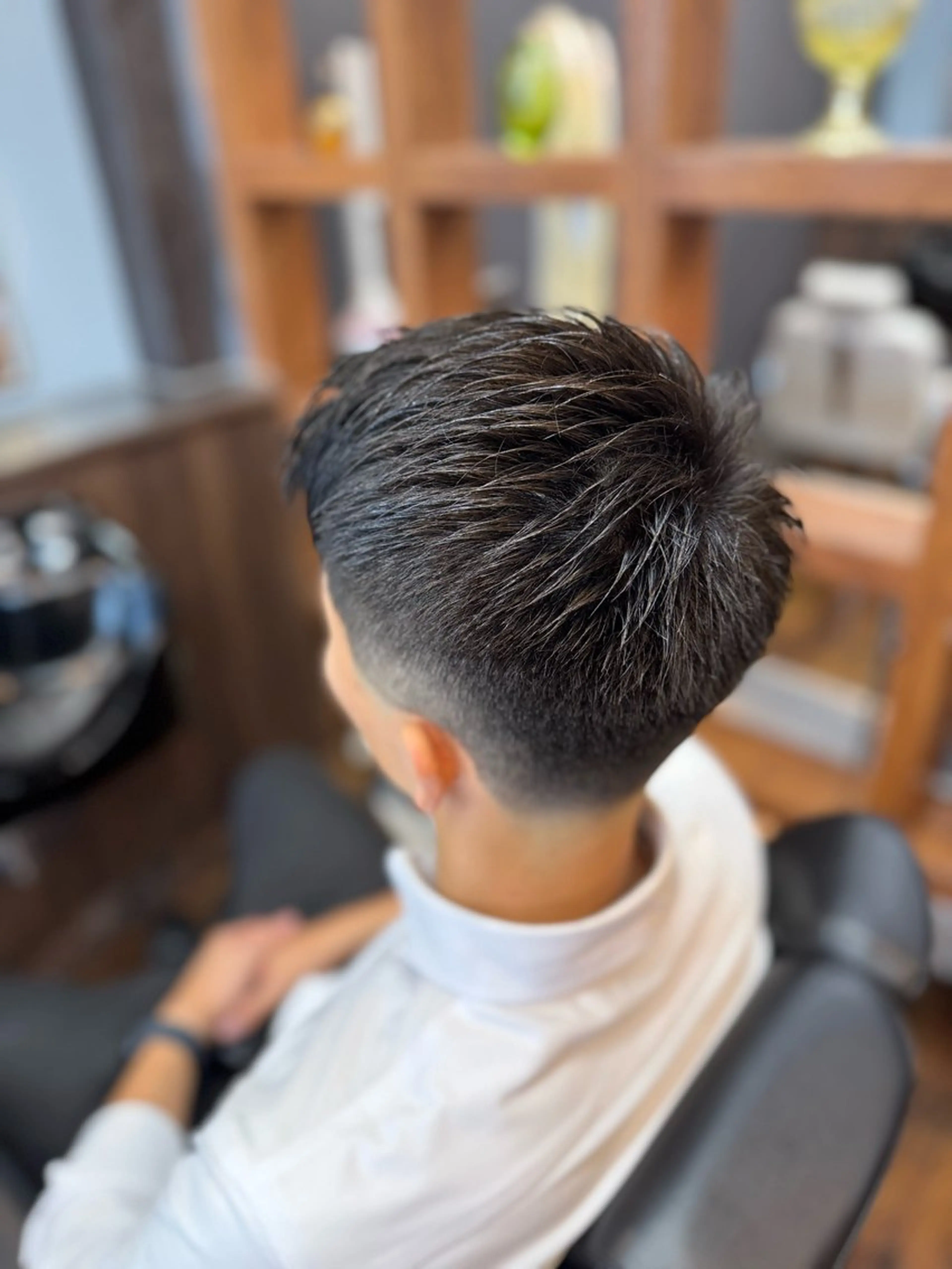 ショート カット 齊藤/メンズカット/ 溝の口/バーバーのヘアスタイル