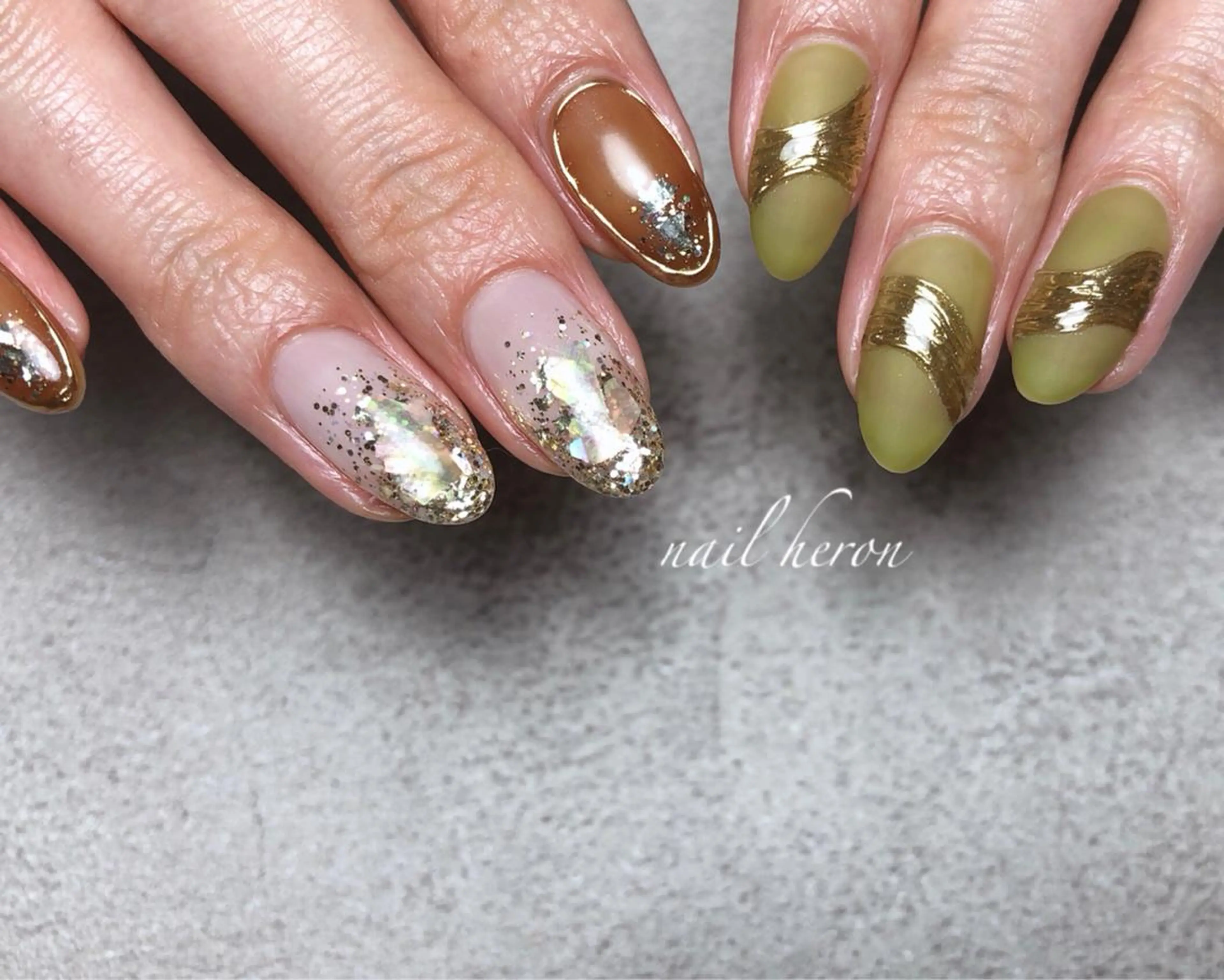 ネイル saki_ nail heronのネイルデザイン