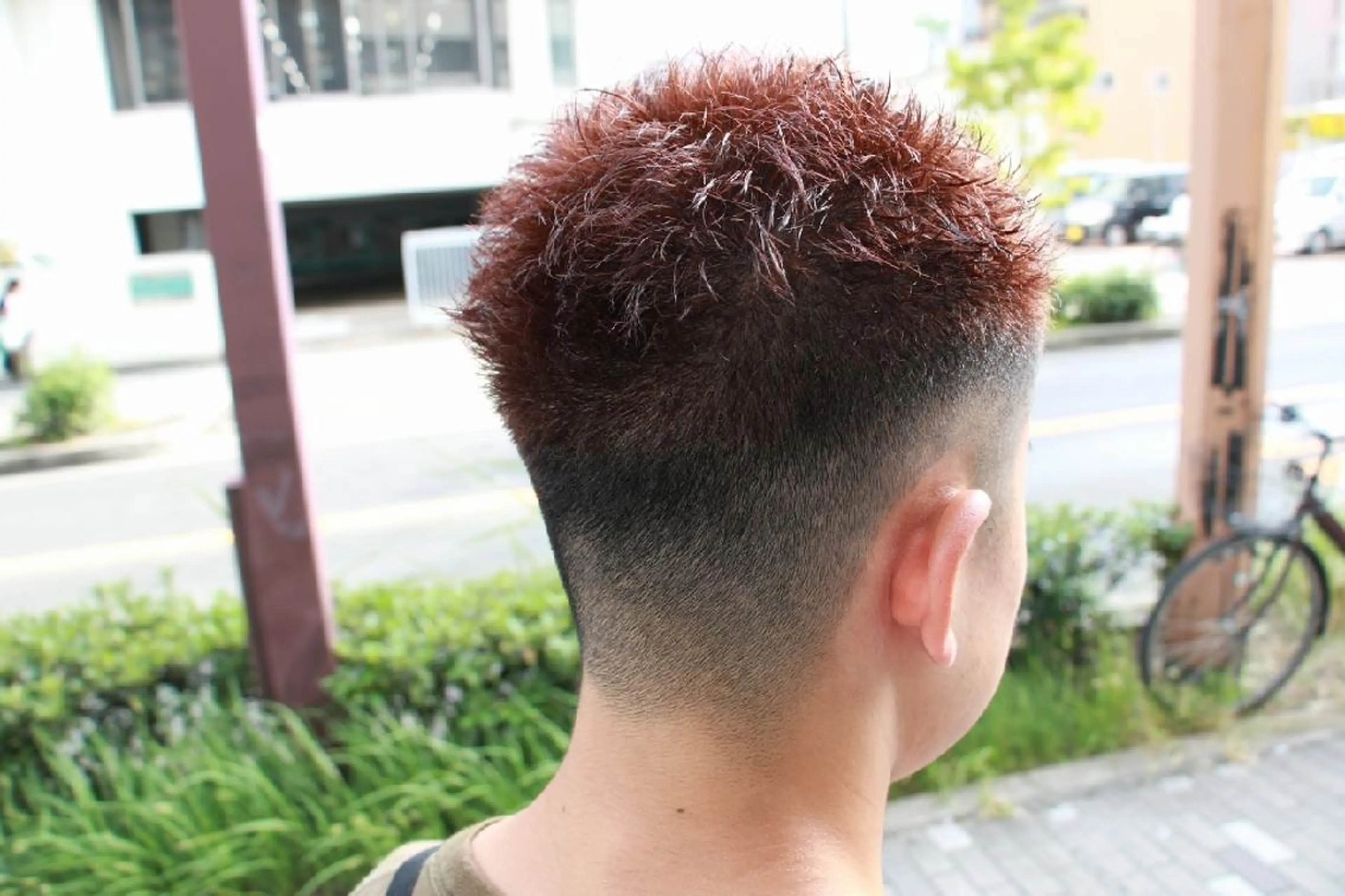 メンズ カラー フェードカット SOURCE 高槻/ モデル募集中💎のヘアスタイル