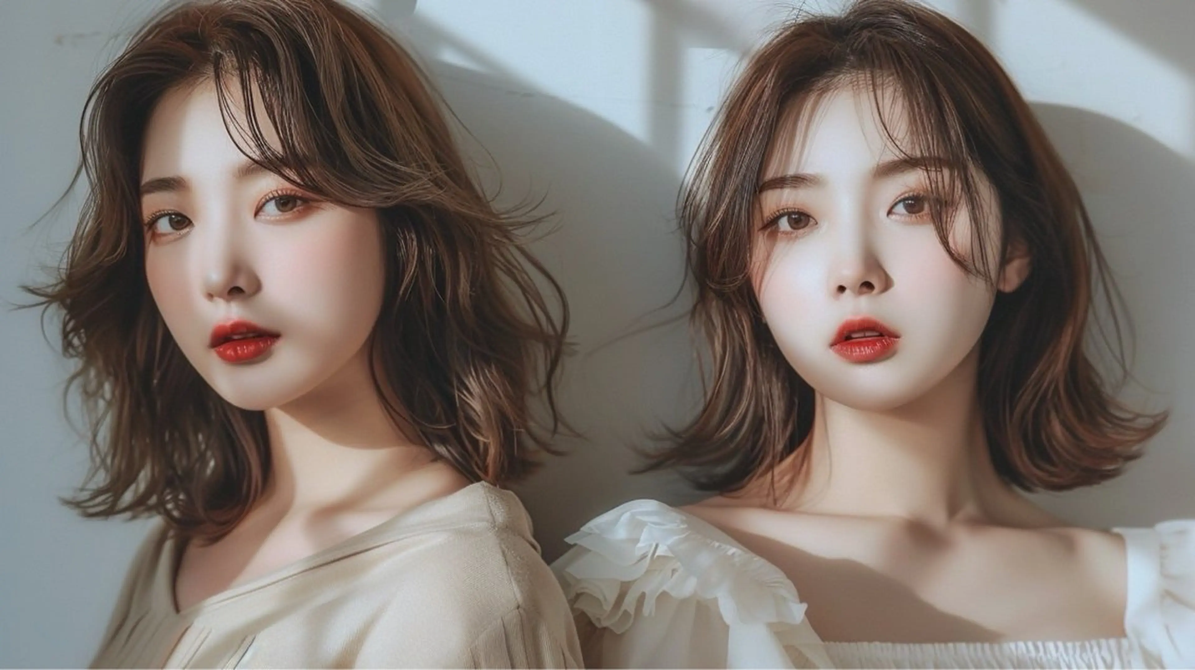 ミディアム NANAMI/海外風 レイヤー/ボブの眉毛・アイブロウイメージ