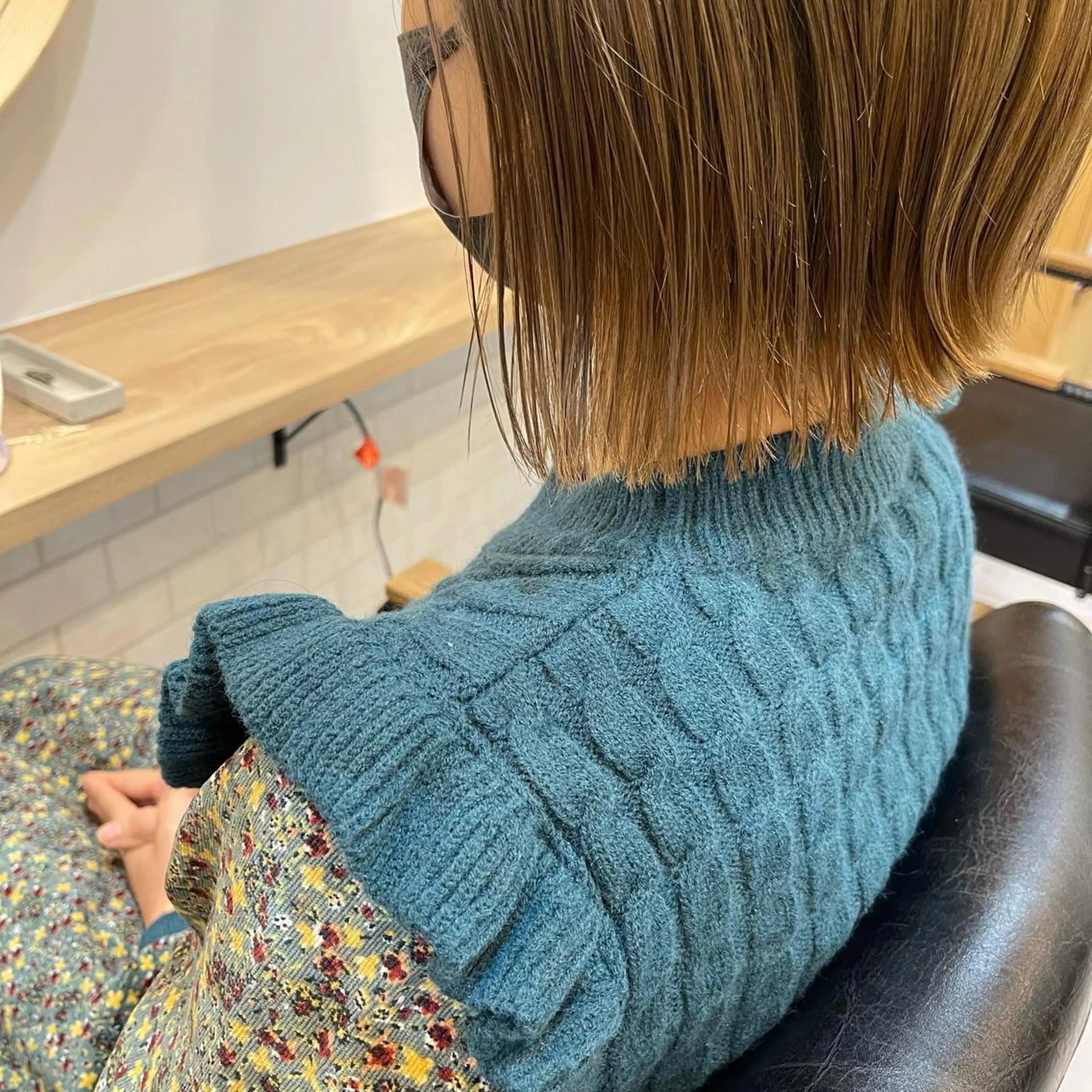 ショート カラー ヘアカラー UMEDA FIGAROのヘアスタイル
