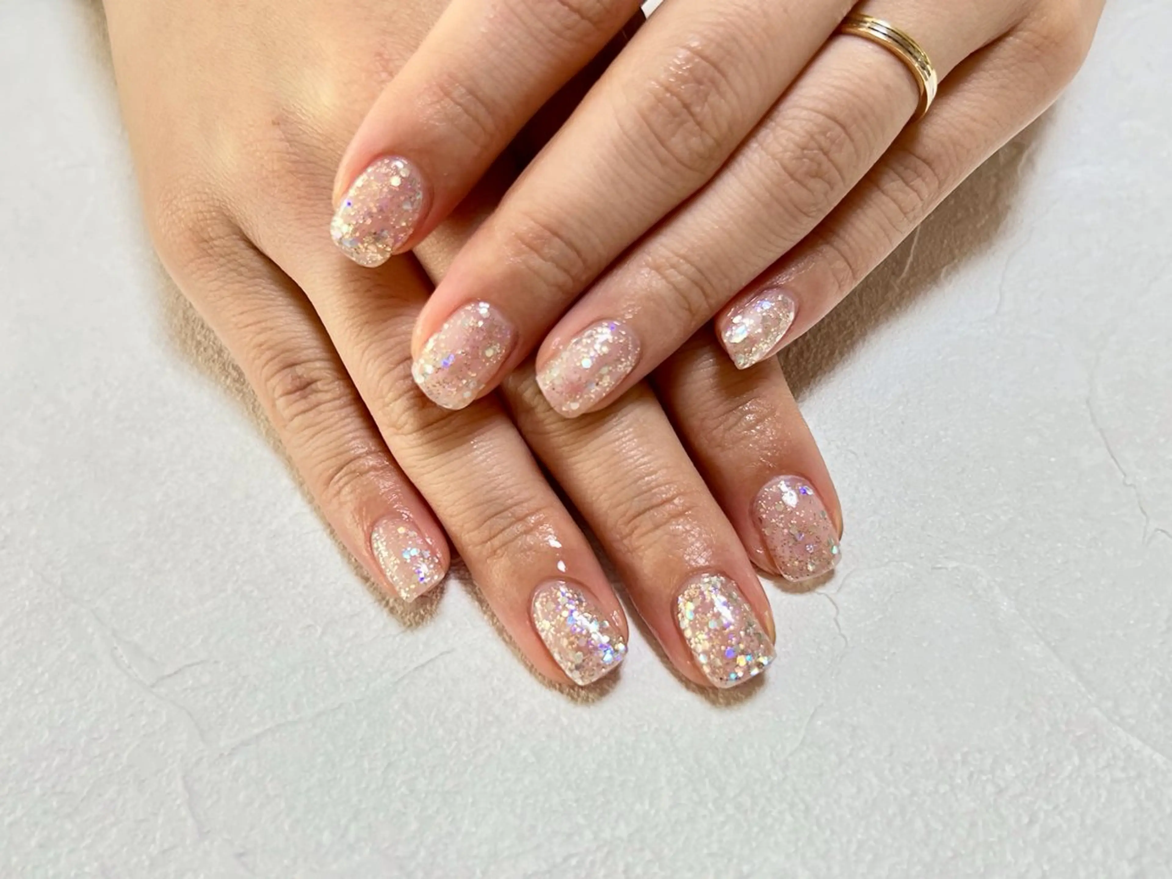 ネイル オーロラネイル フットネイル フレンチネイル ジェルネイル 韓国ネイル ハンドネイル kiki nail &brow二子玉川の眉毛・アイブロウイメージ