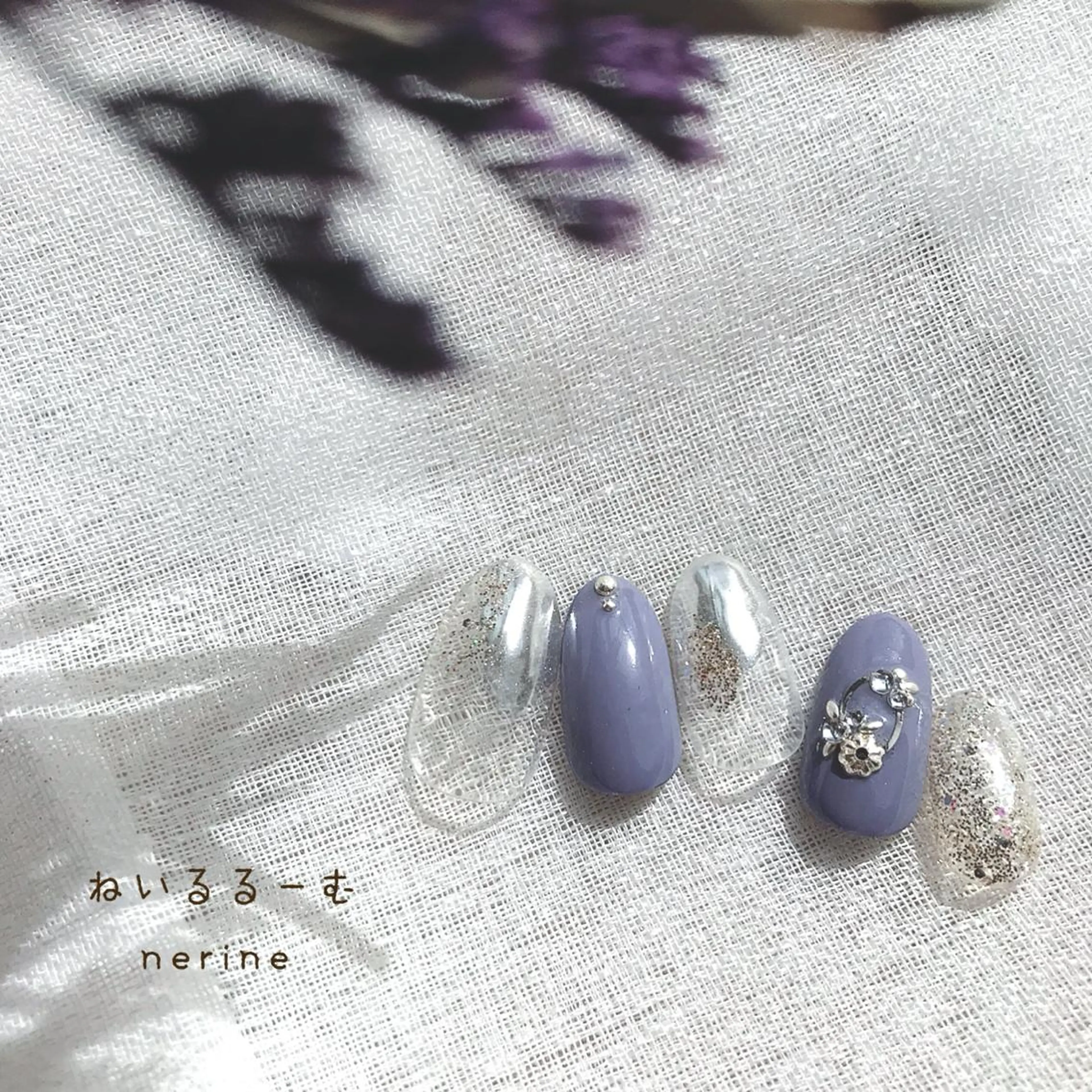 ネイル フットネイル ジェルネイル ニュアンスネイル シンプルネイル ストーンネイル NAILST Naomiのネイルデザイン
