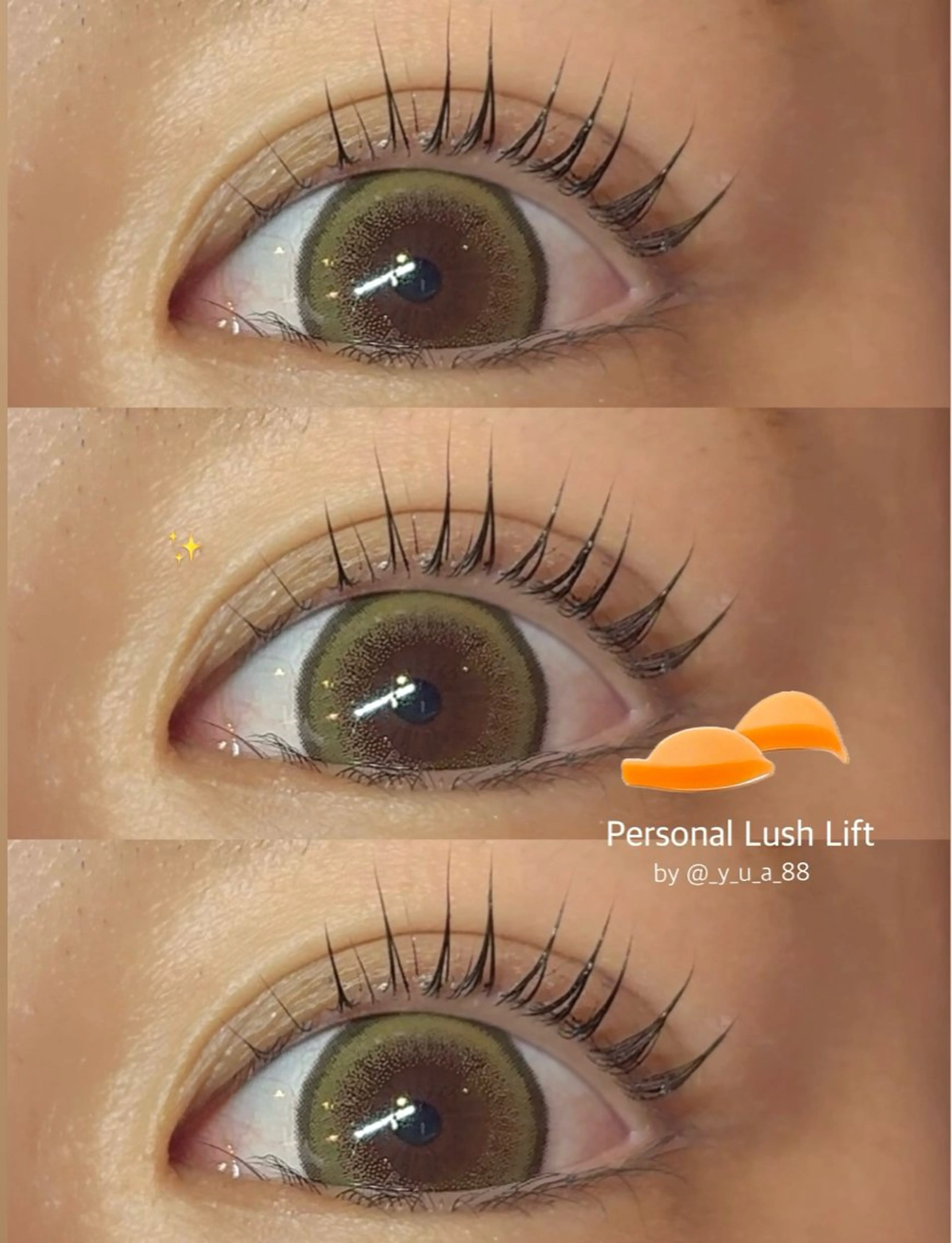 マツエク・マツパ マツパ YUA bunny_dollのマツエク・マツパデザイン