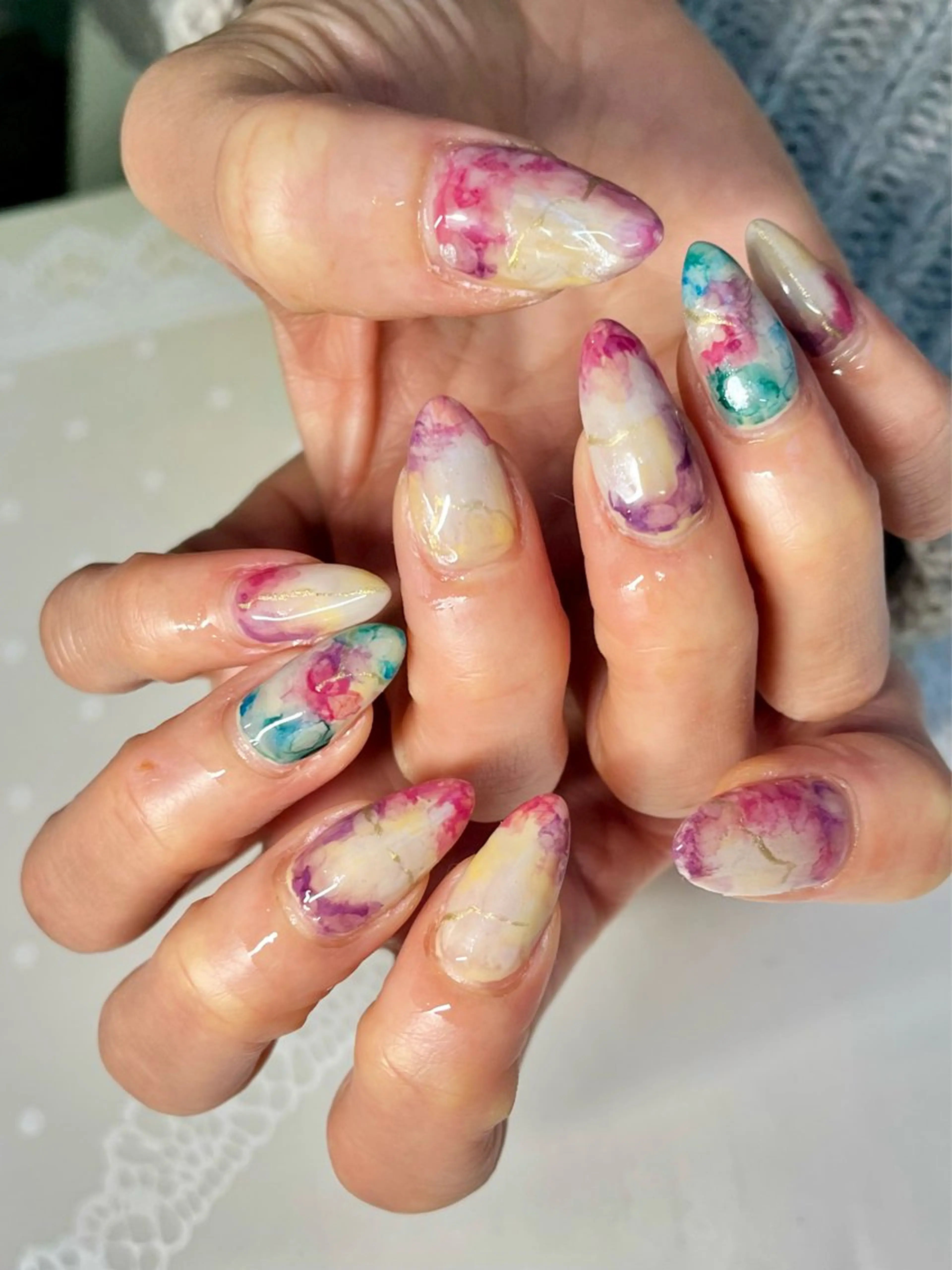 ネイル 新宿ネイルサロン ジェミディローサのネイルデザイン