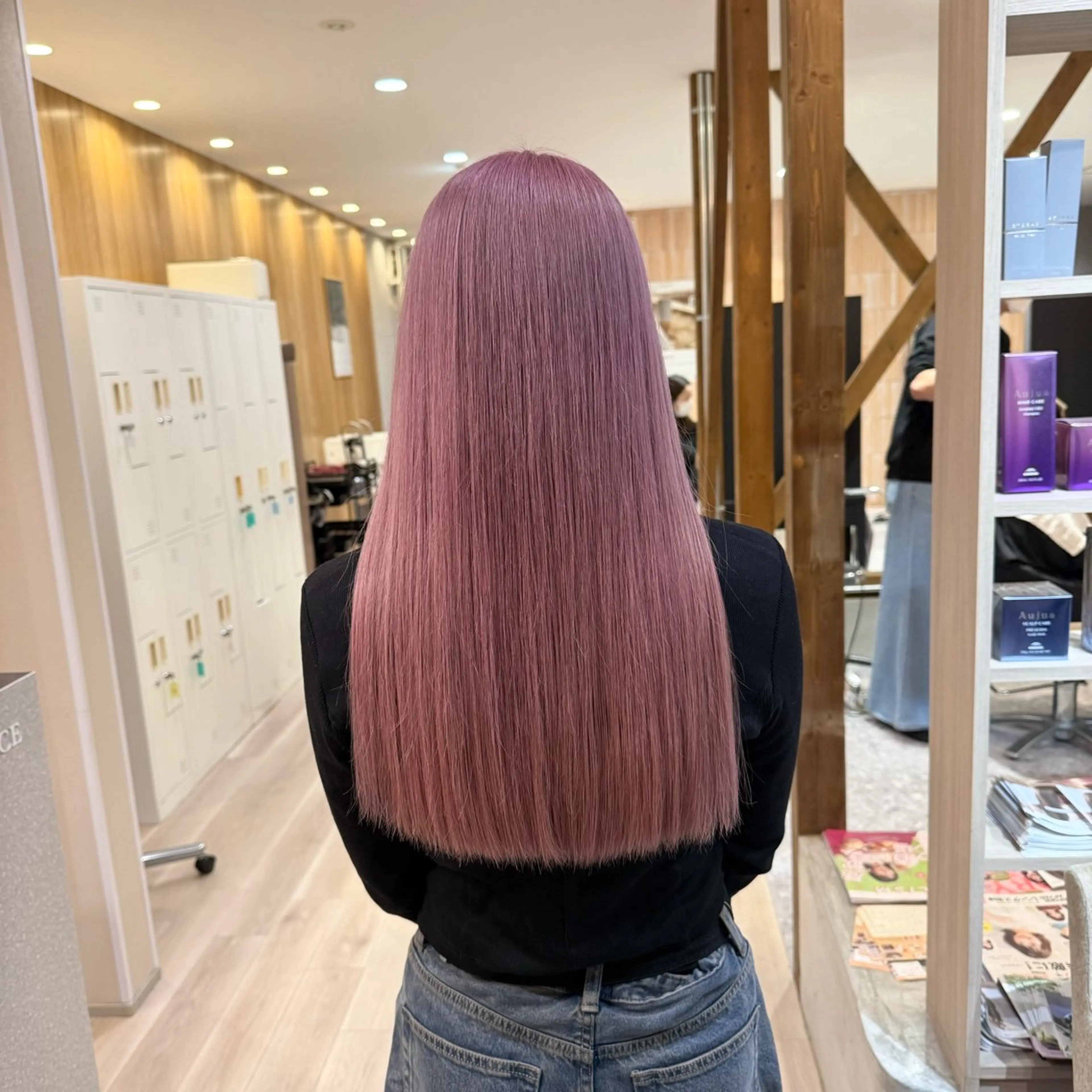 ロング カラー 和歌山1カラーが 上手い🎨神保克行のヘアスタイル