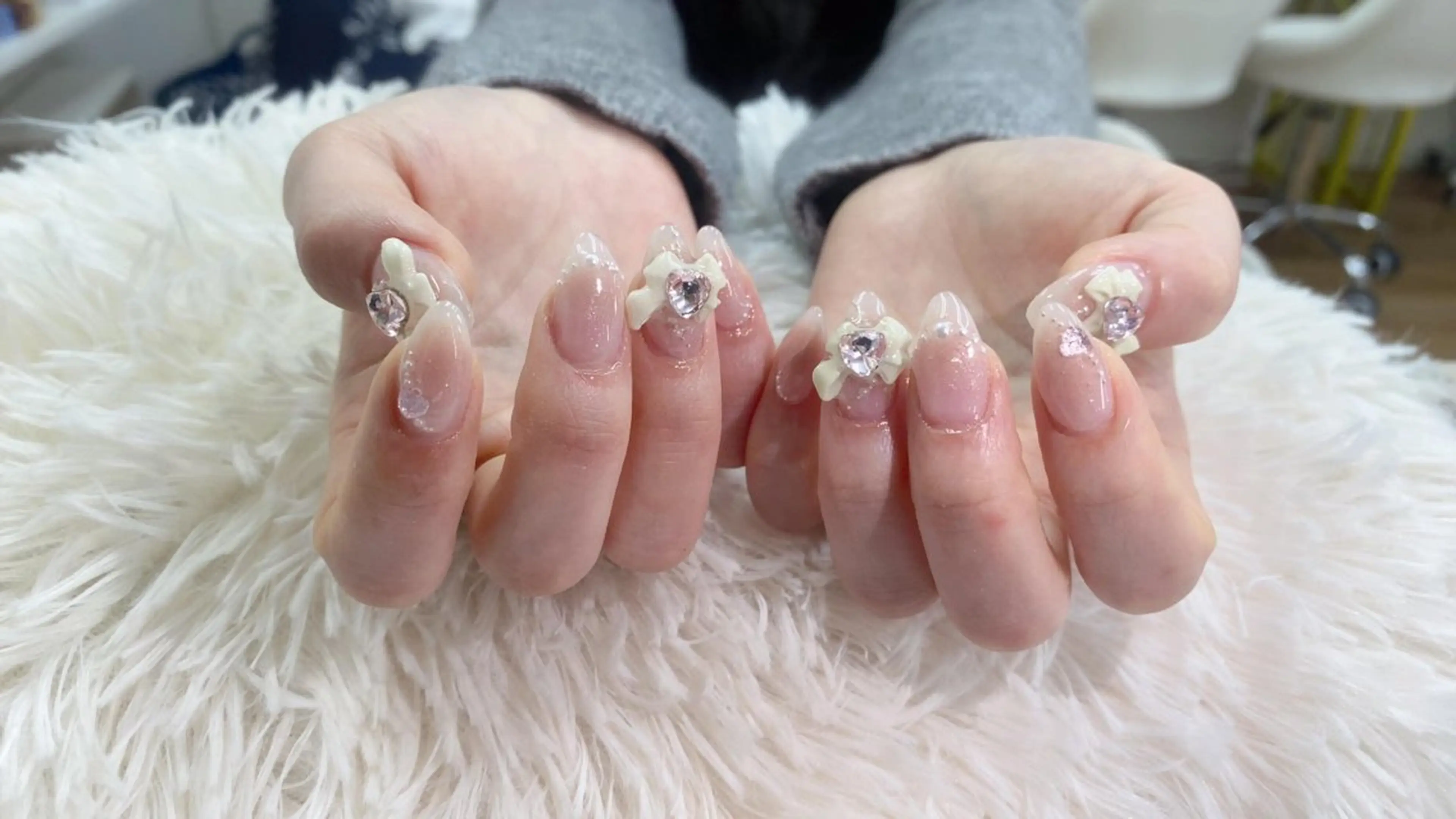 ネイル ジェルネイル 持ち込み パラジェル ハンドネイル ハンドケア Hara Nail 【パラジェル使用】のネイルデザイン