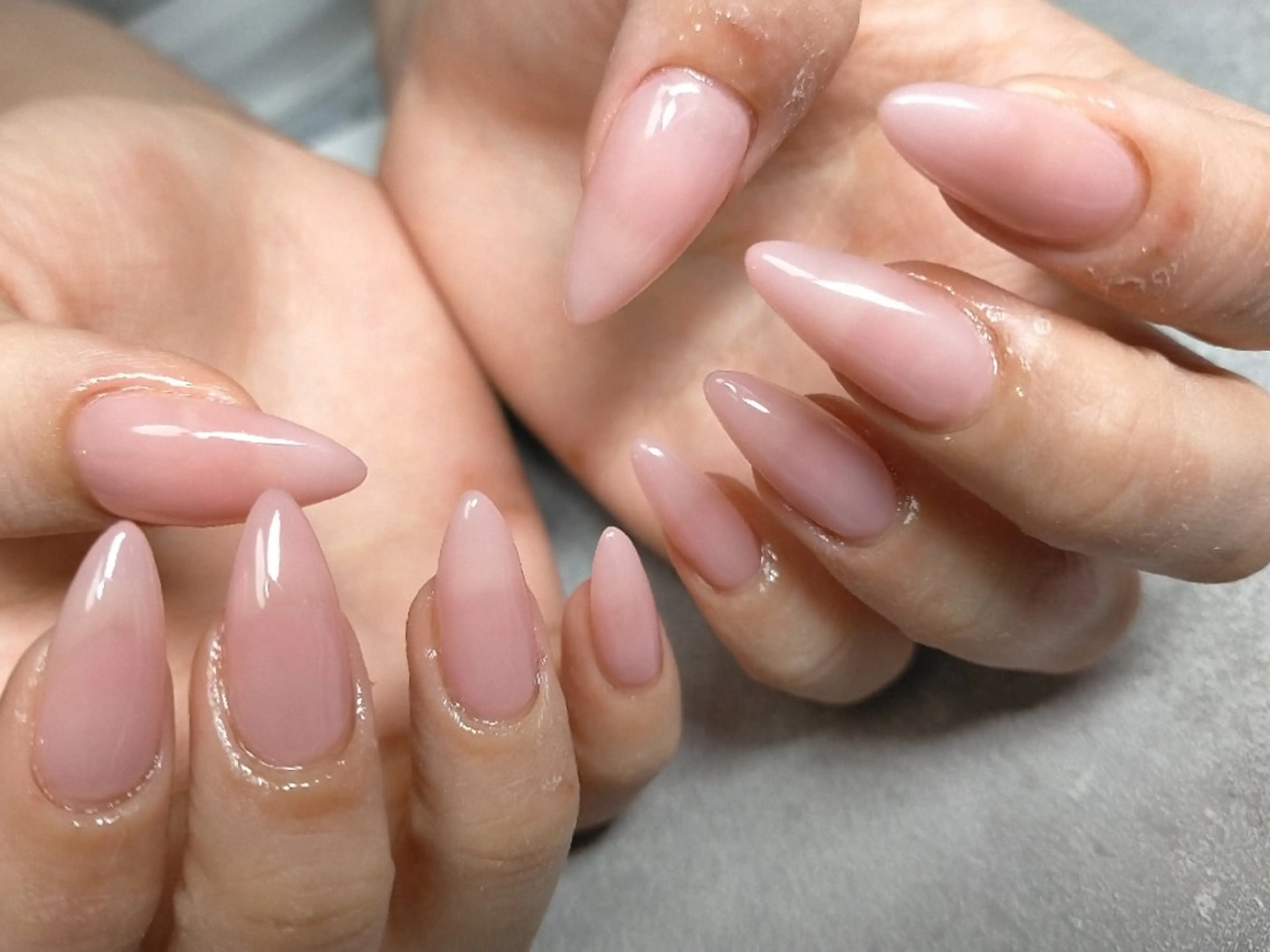 ネイル yu-a  スカルプ ネイルakiのネイルデザイン