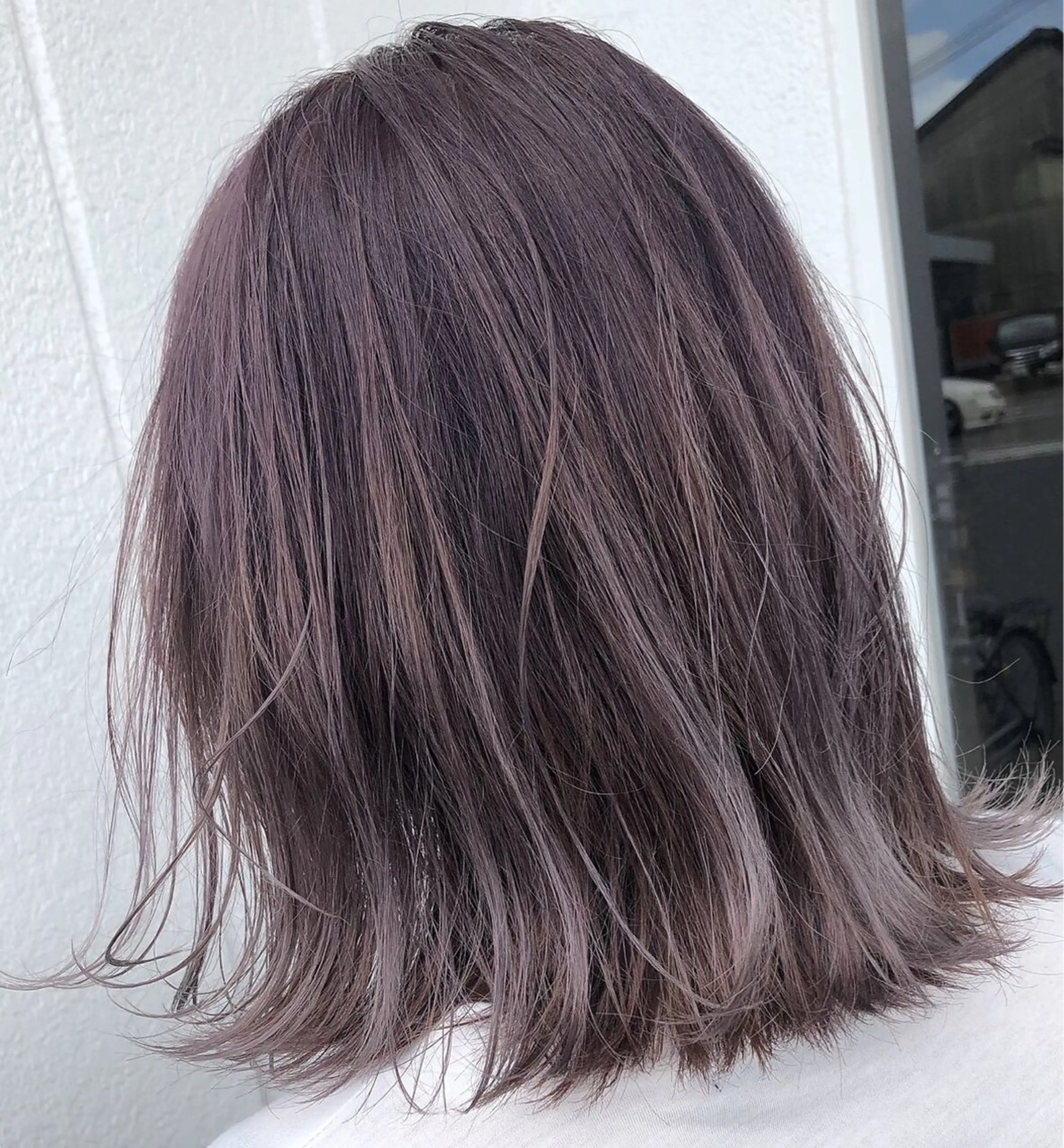 ミディアム カラー エヌプランツ 和泉府中のヘアスタイル