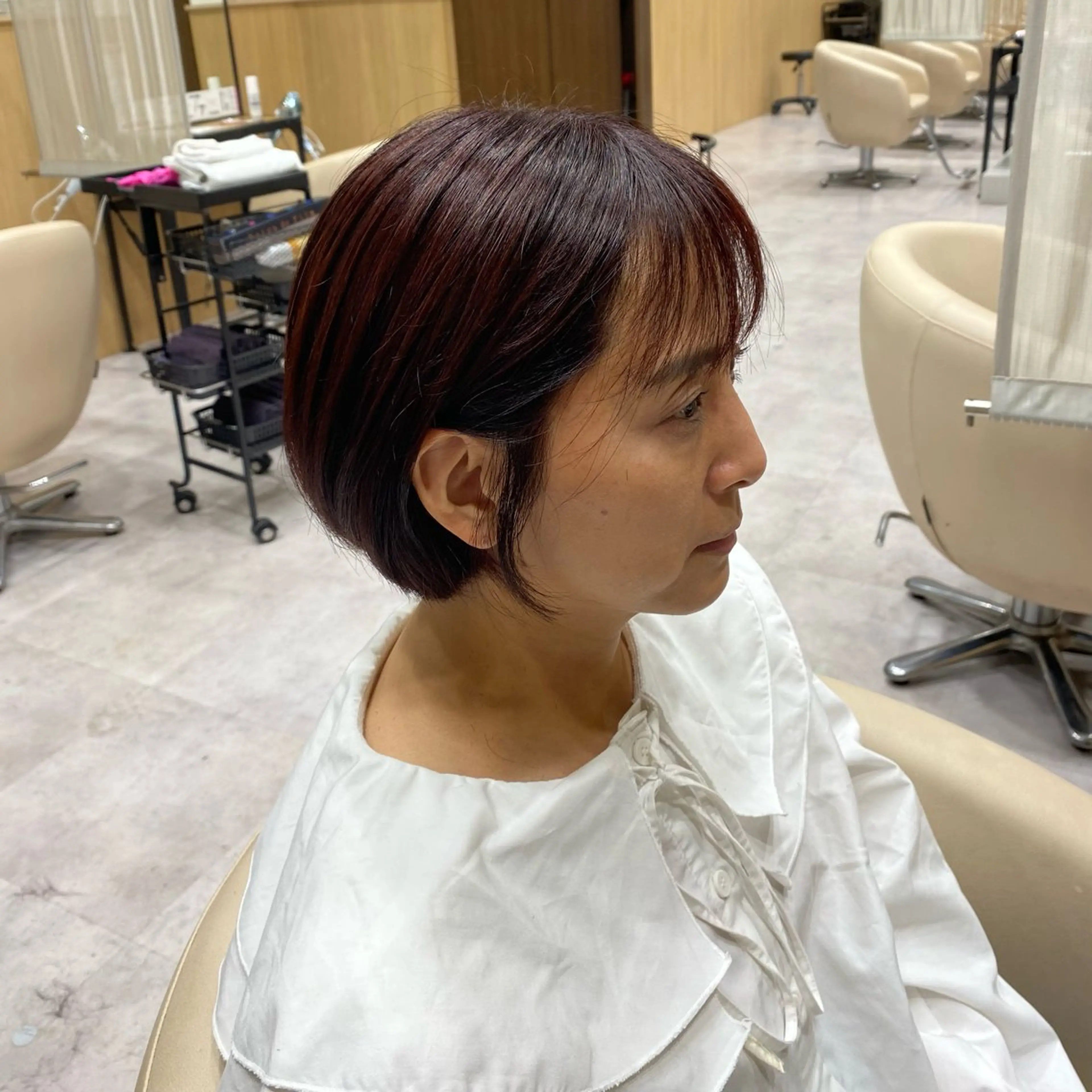 ショート カラー 村上翼/ハンサム ショート/パーマのヘアスタイル