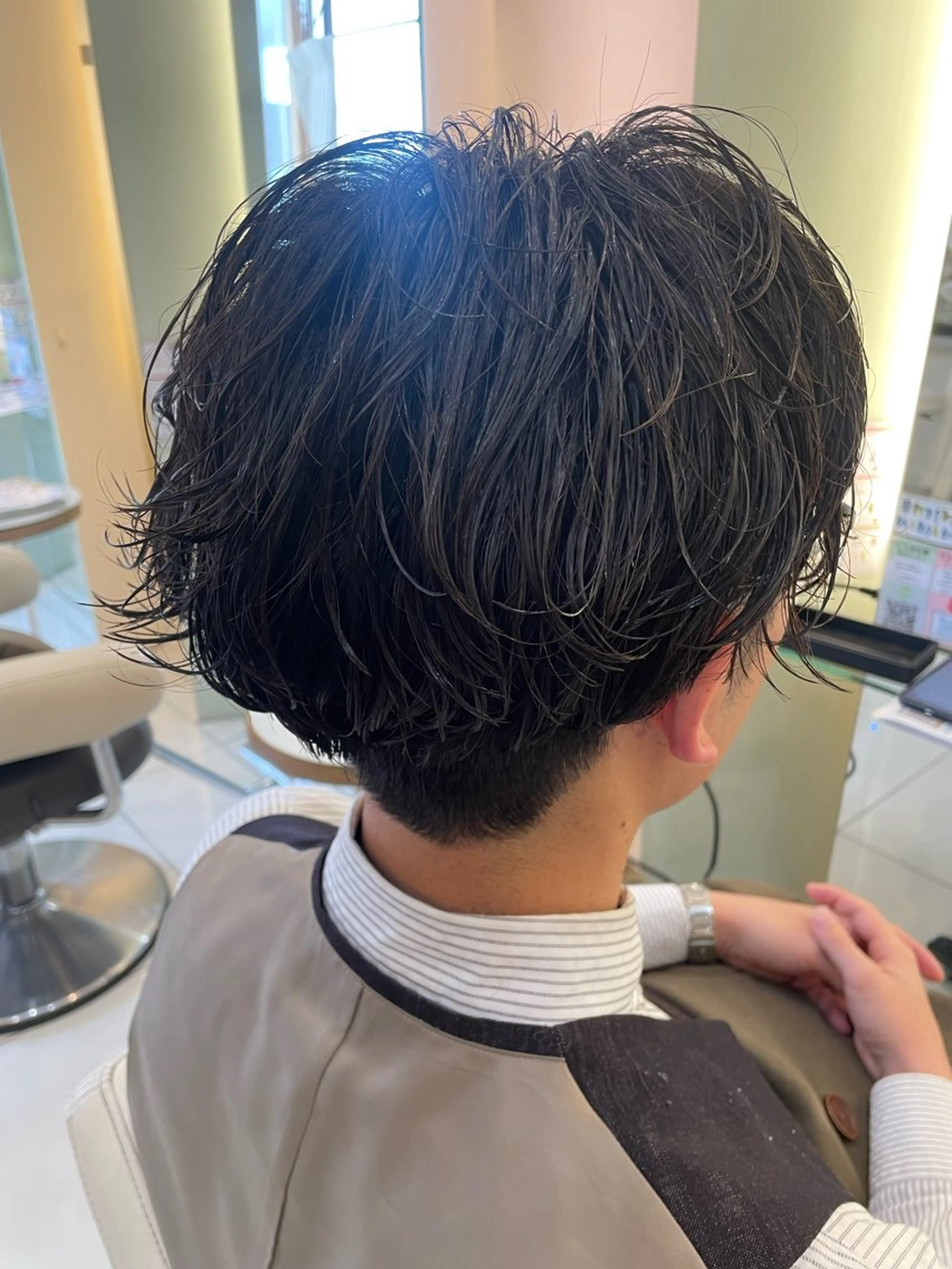 ショート パーマ メンズ カット パーマ リリー /Men's/パーマのヘアスタイル