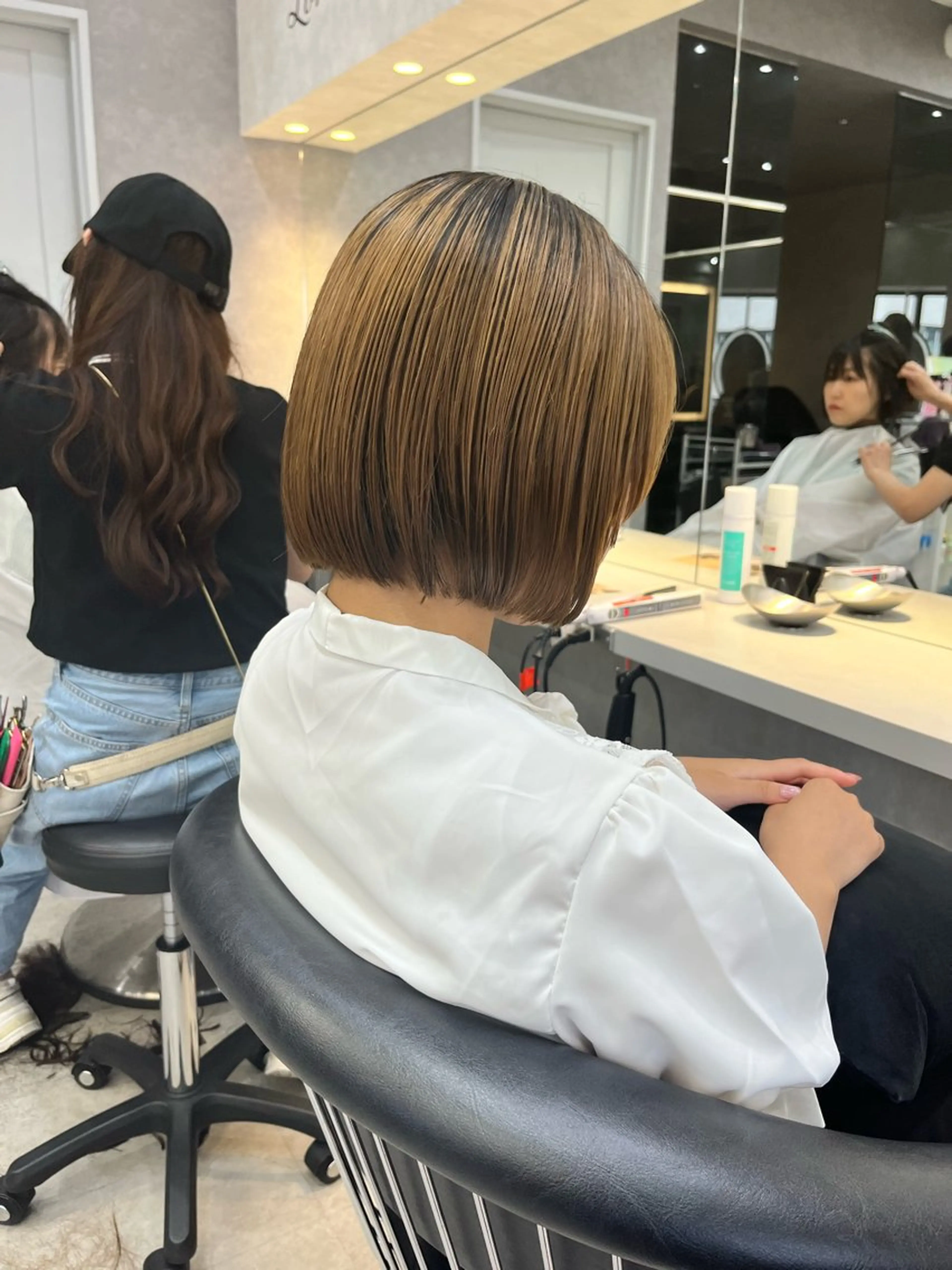 ショート 池袋/似合わせ/縮毛 髪質改善【ugen】のヘアスタイル