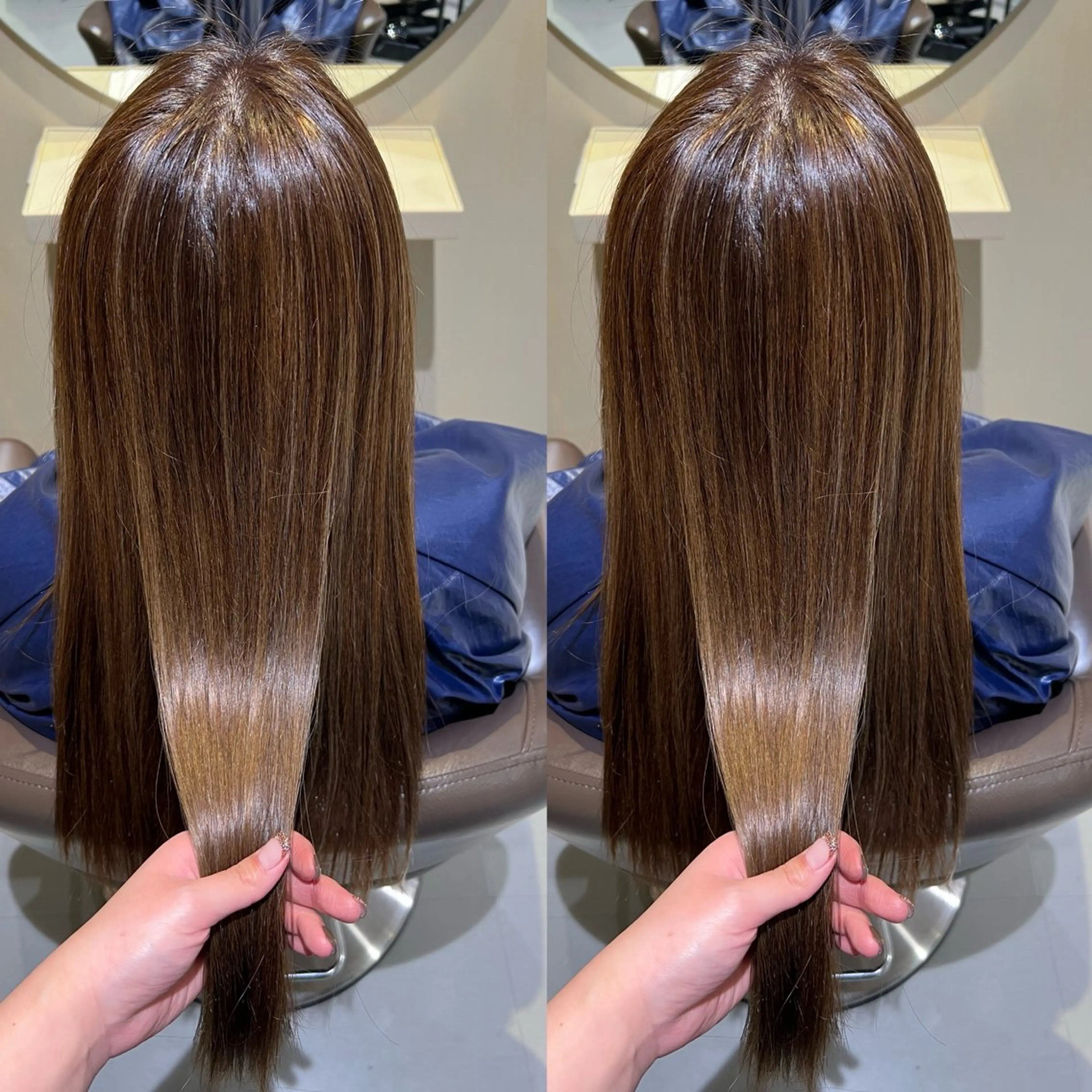 《水・木17時限定》　ハイライト10枚+全体カラー+ハニーTr🍯✨　✅説明欄お読みくださいの写真