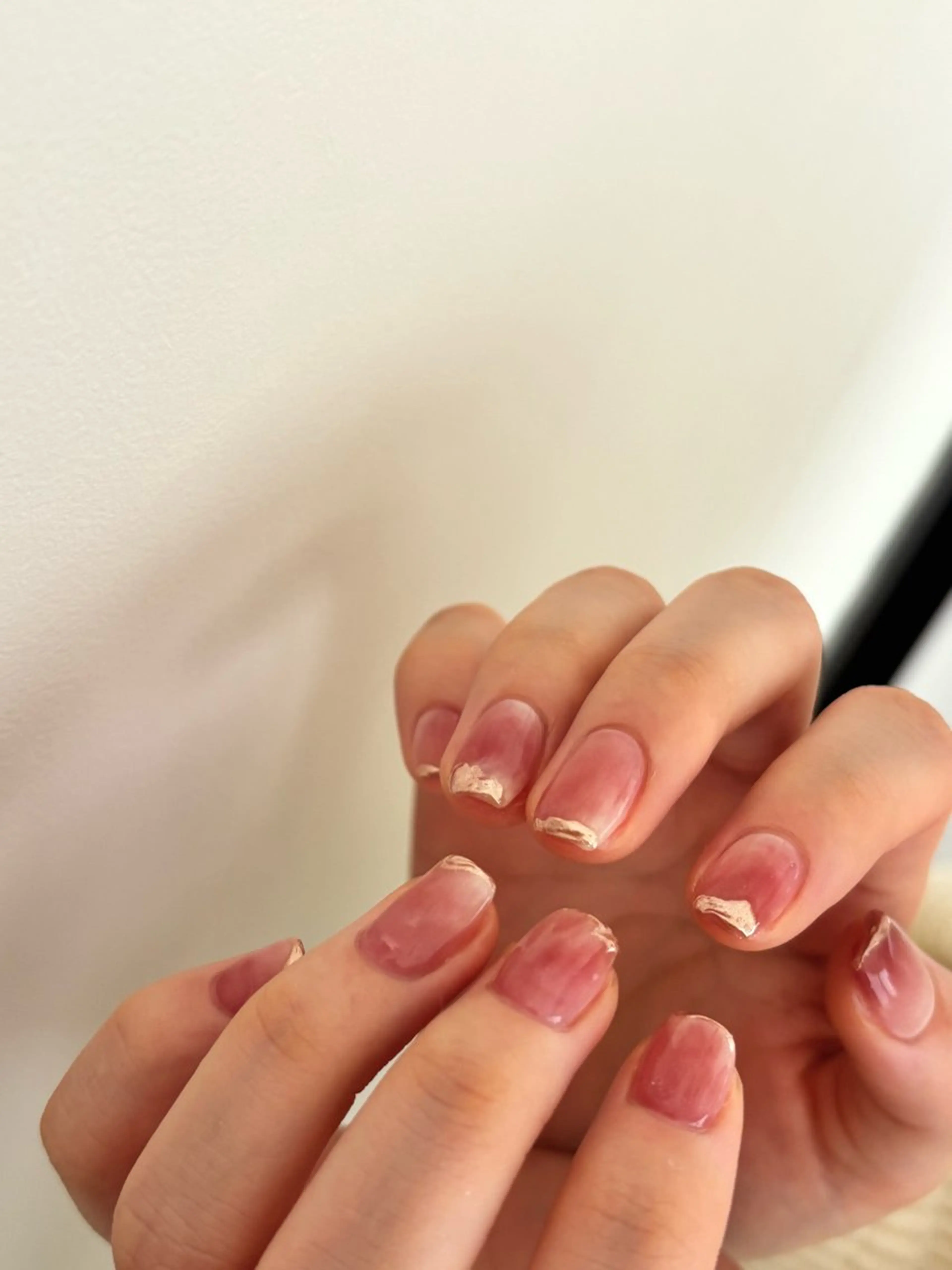 ネイル ニュアンスネイル ハンドネイル Maede Kanaのネイルデザイン