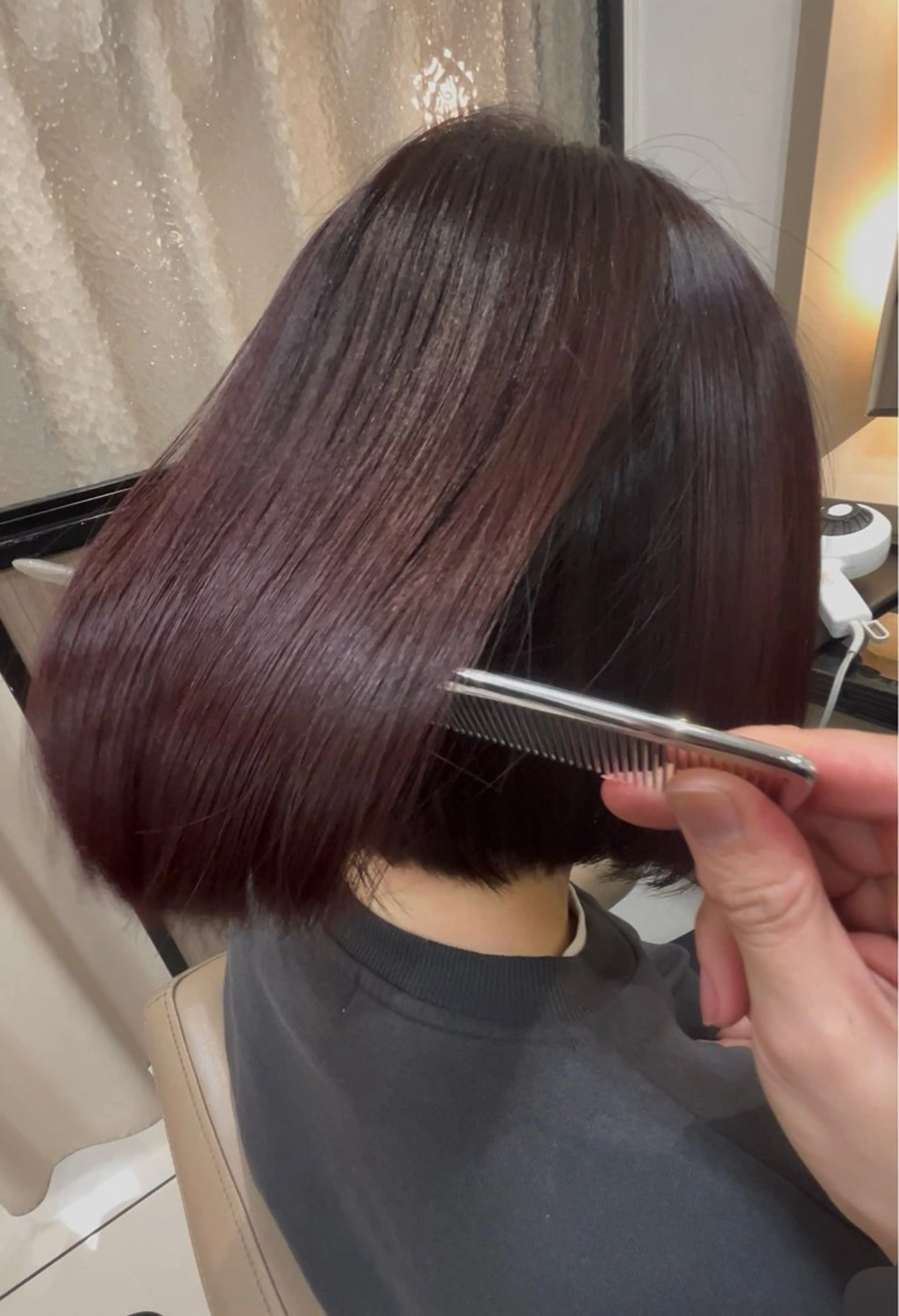 ショート カラー レッドカラー 髪質改善 カット ヘアカラー トリートメント 💍美髪矯正💍 髪質改善・店長 伊藤のヘアスタイル