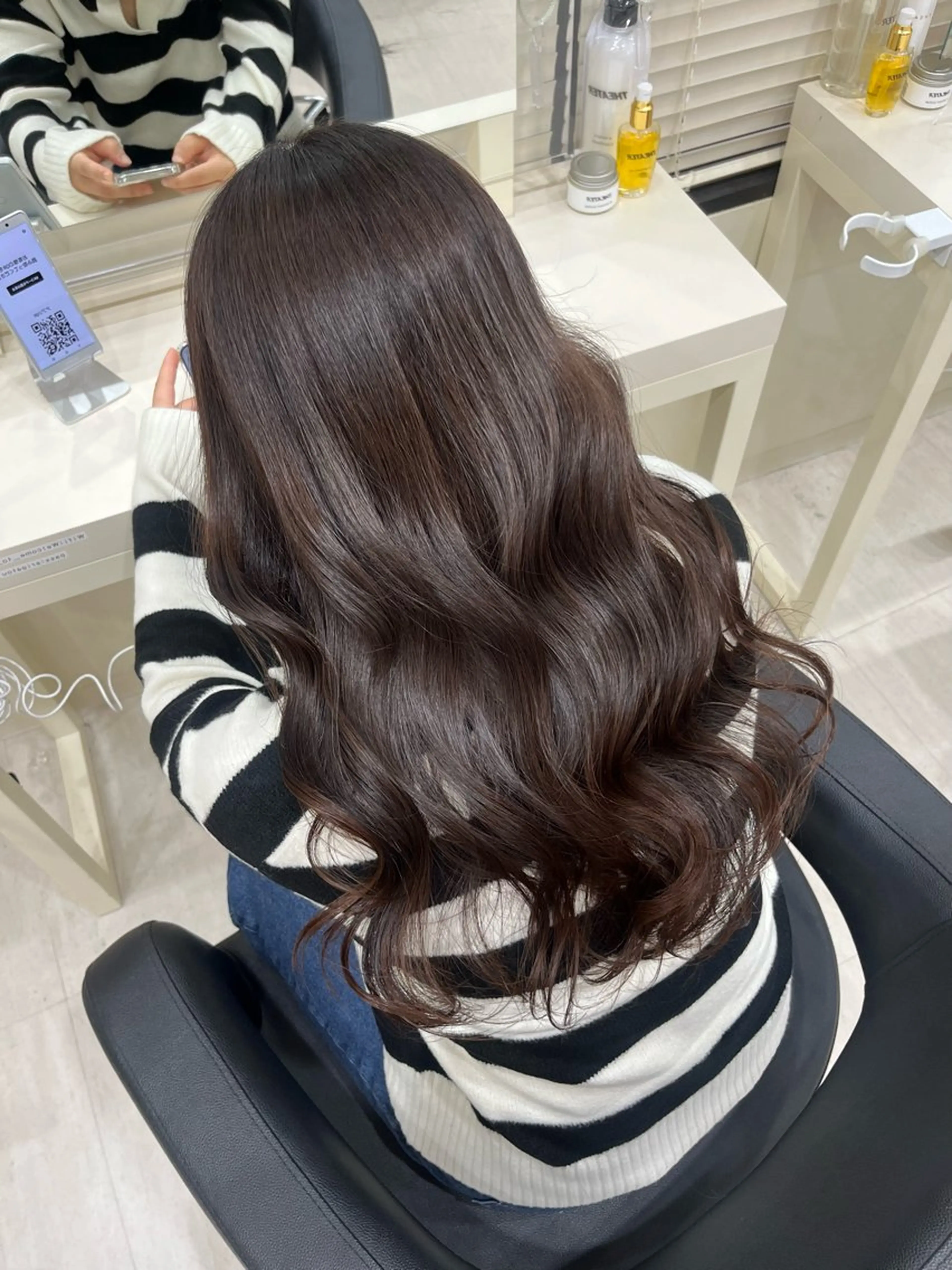 ロング カラー 大人上品ベージュ 🎀HARUNAのヘアスタイル