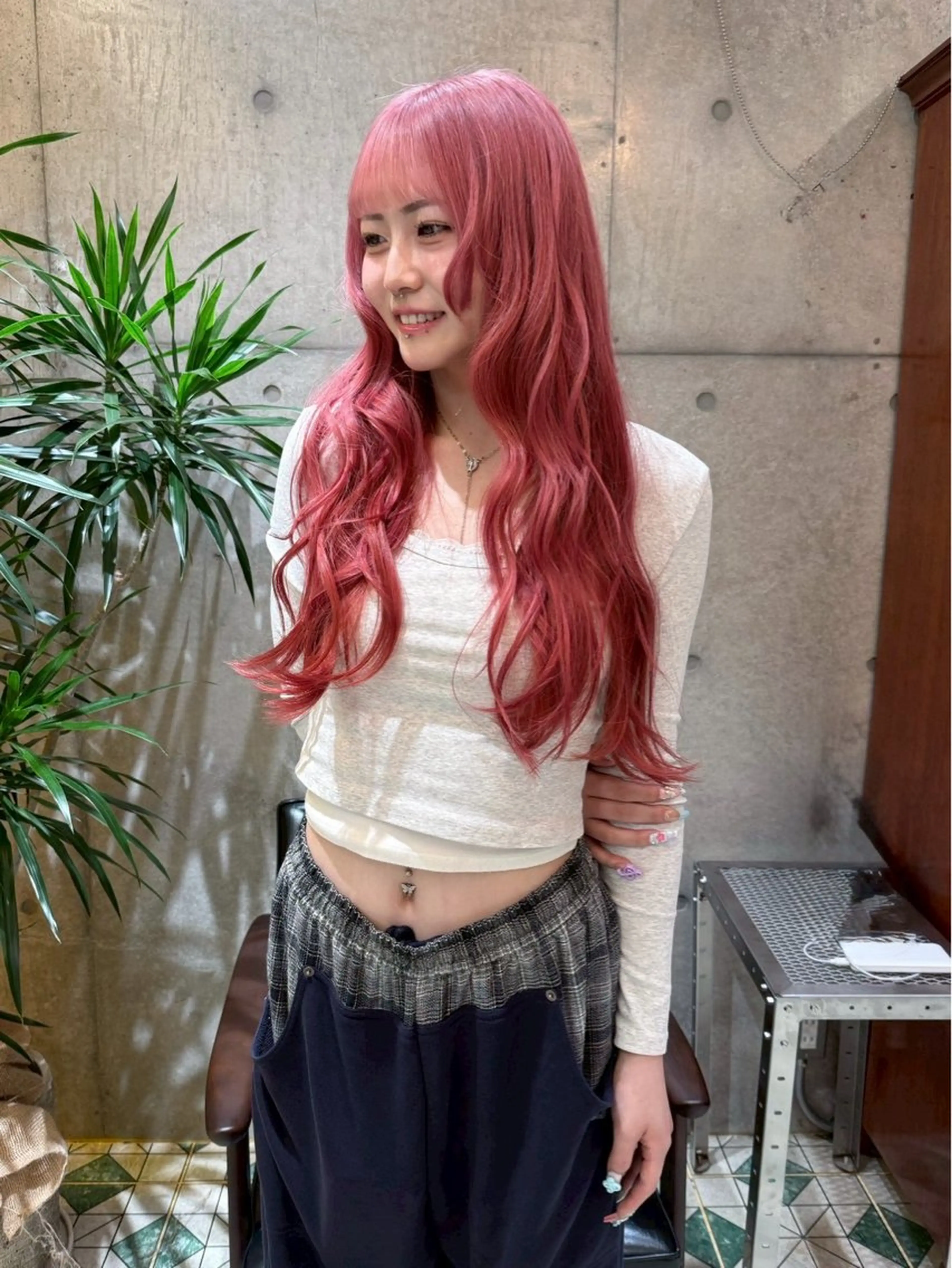 ロング カラー エクステ Iris hina🎀のヘアスタイル