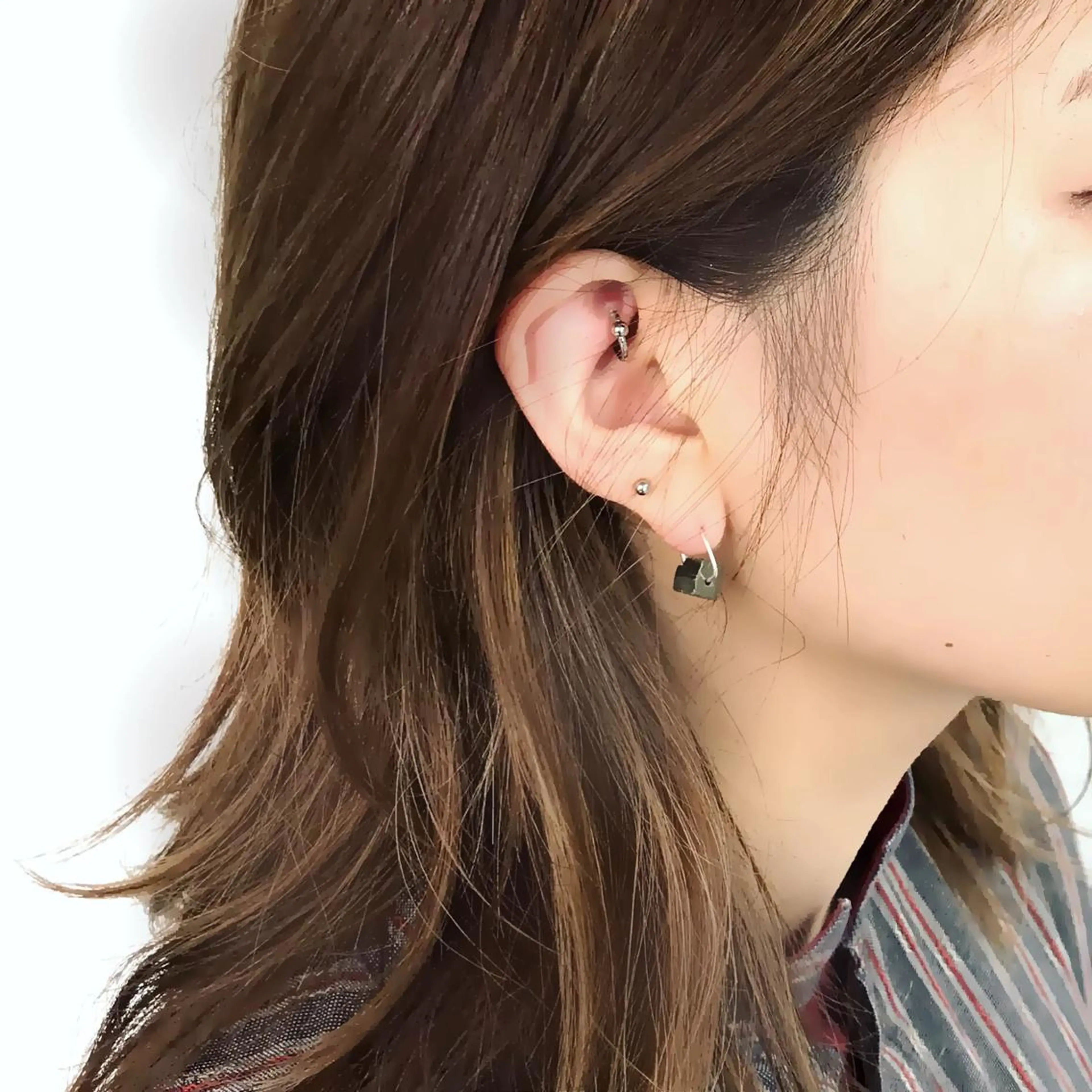 ミディアム カラー パーマ メンズ特化フェード パーマ小林裕史のヘアスタイル