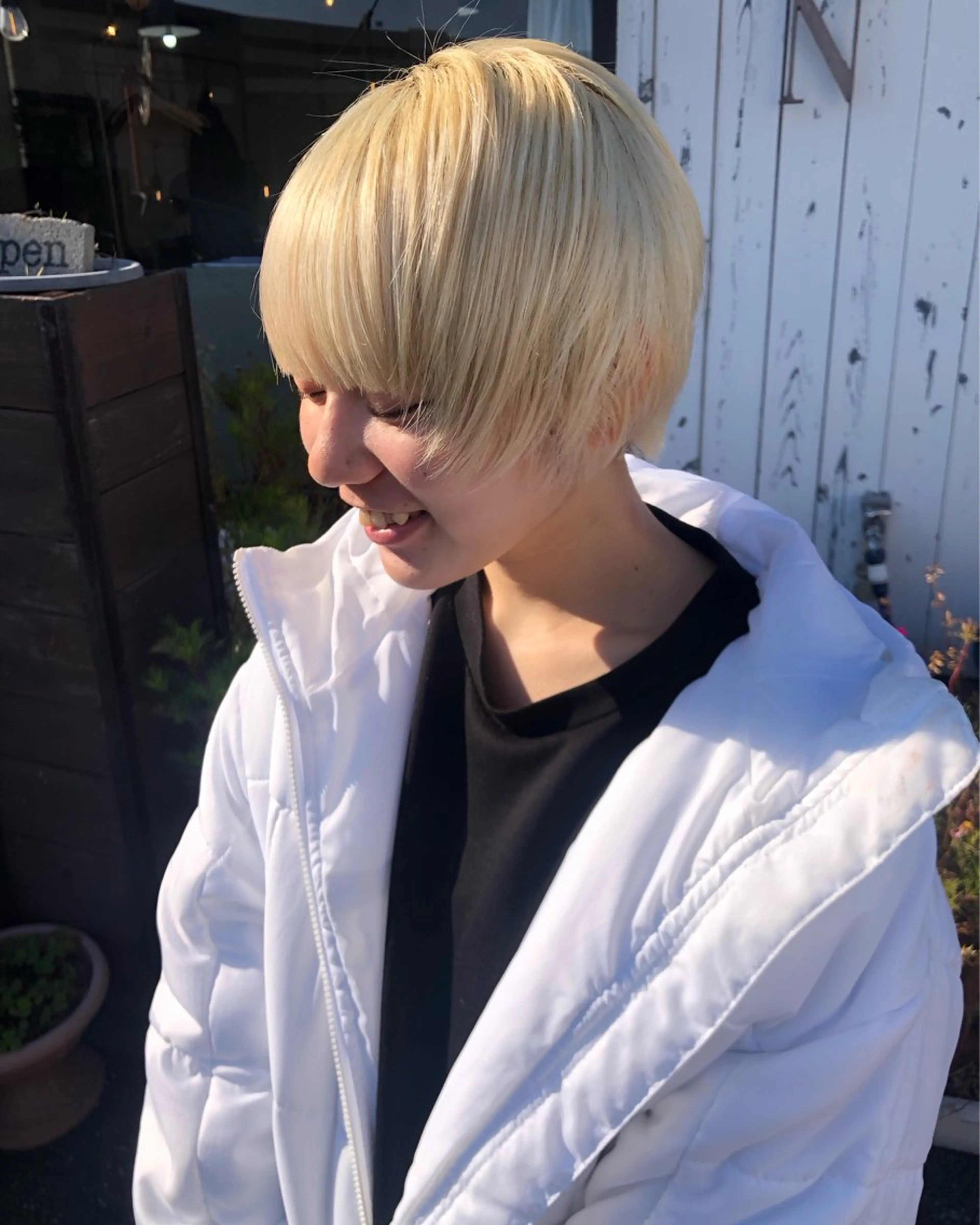 ショート カラー ヘアカラー デザインカット🎨 ボブ🫟おざきのヘアスタイル