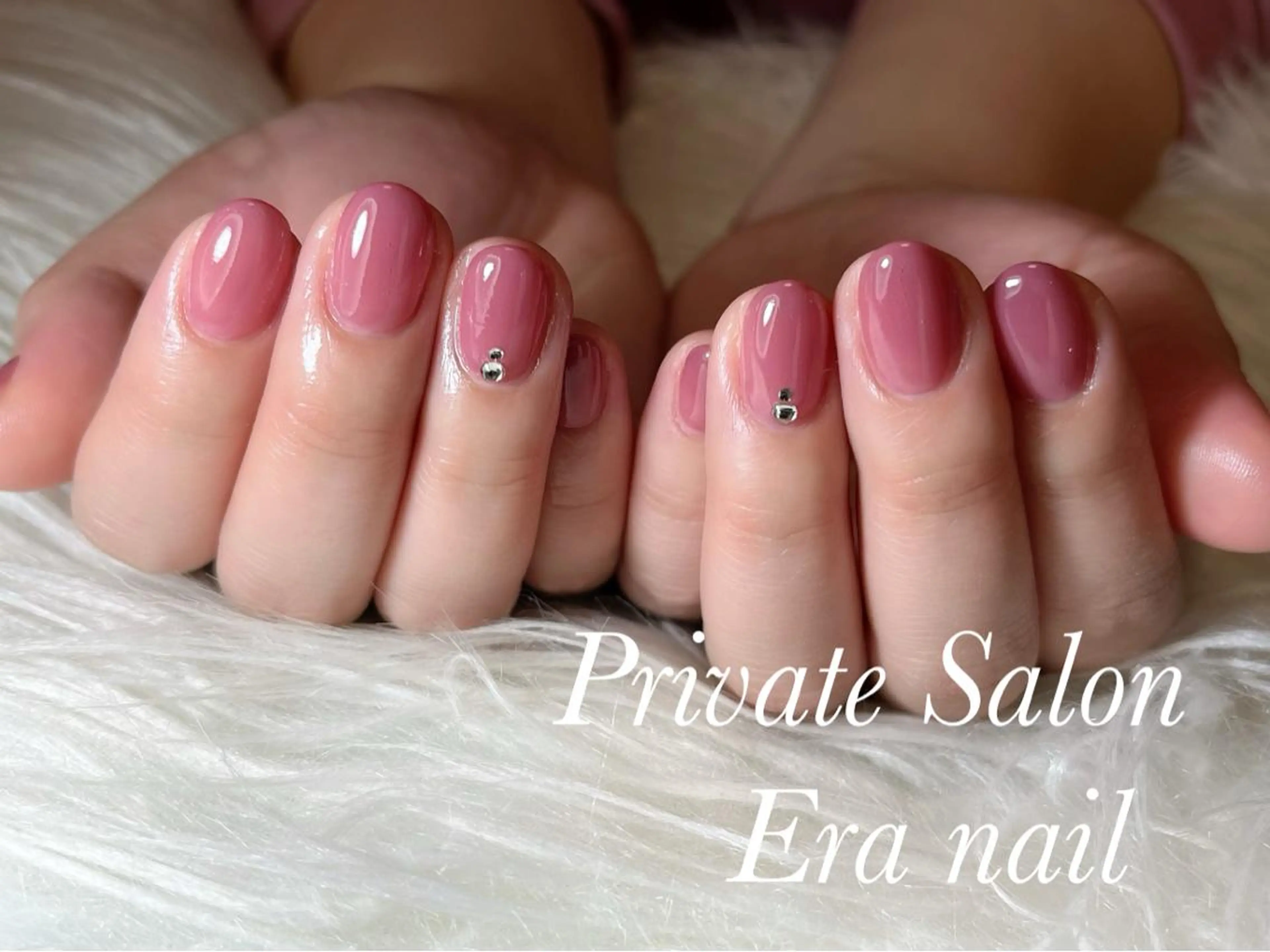 ネイル ワンカラーネイル ハンドネイル Era nailのネイルデザイン