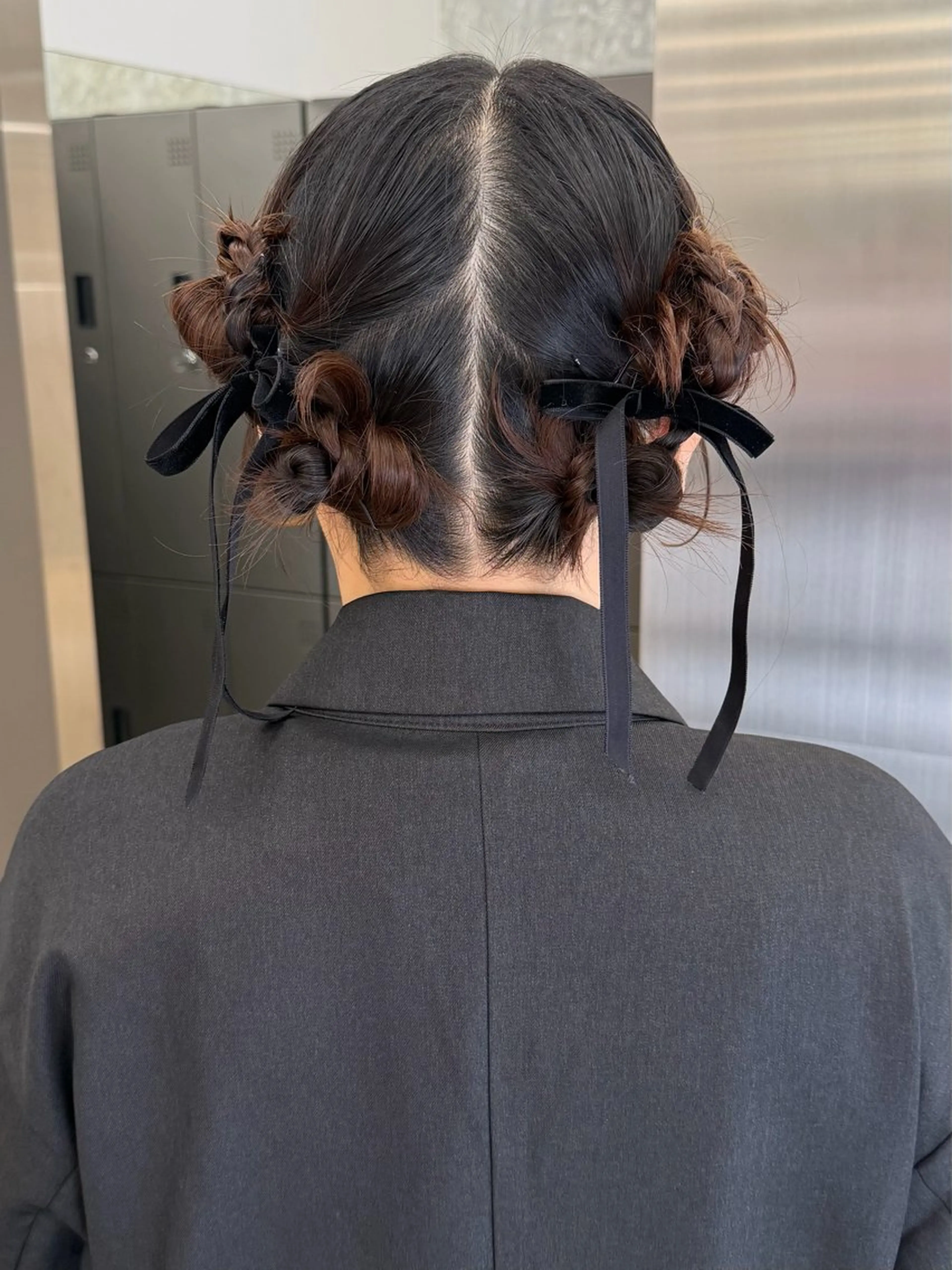 ショート ヘアアレンジ ヘアセット MIES amane(アマネ)のヘアスタイル