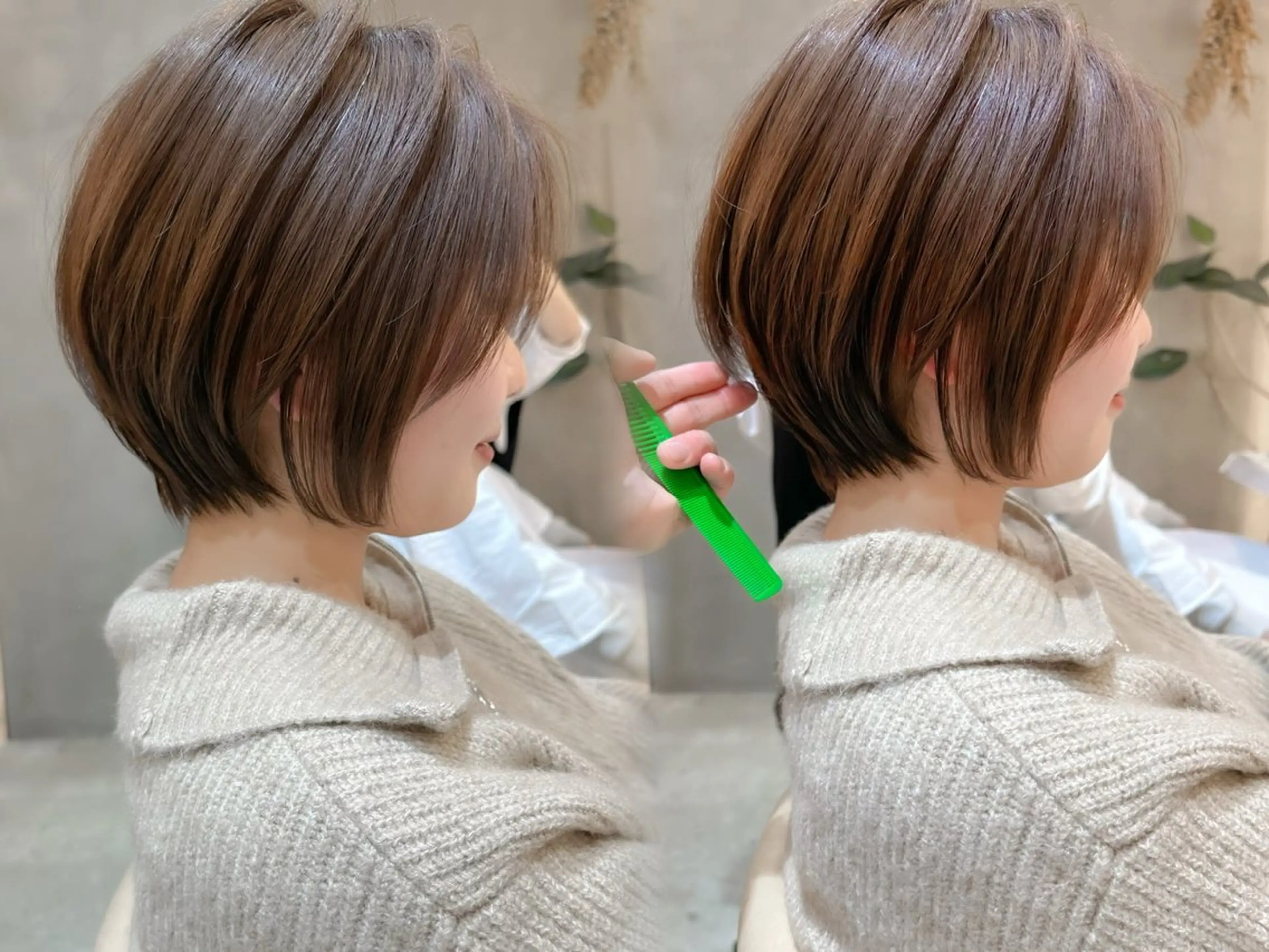 ショート カラー カット ヘアカラー トリートメント ボブ/ショート/ 縮毛矯正⚜️工藤昴のヘアスタイル