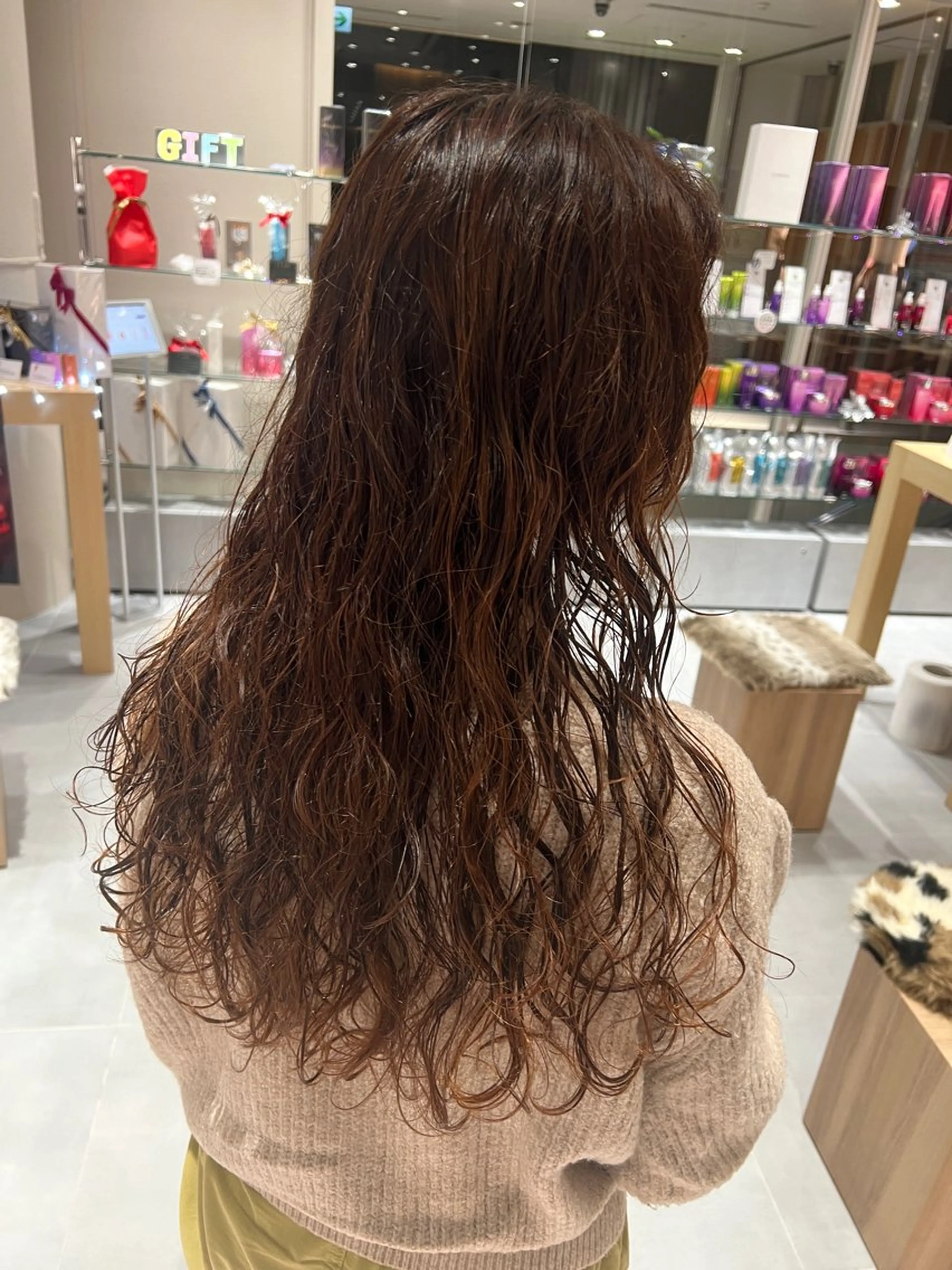 セミロング カラー セミロングパーマ kako　ショート ボブのヘアスタイル