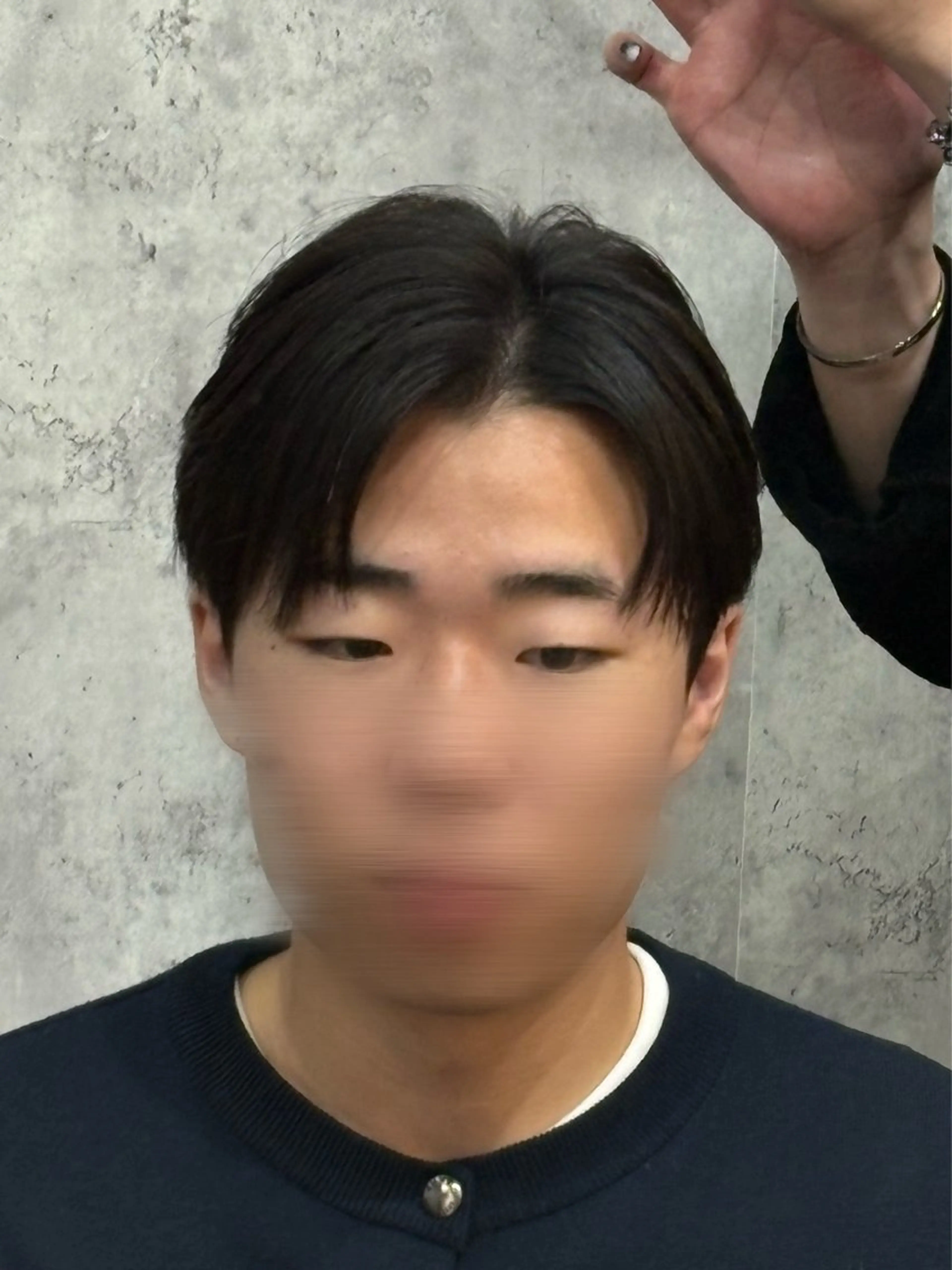 ショート メンズ メンズ就活ヘア 就活ヘア カット 韓国メンズヘア/ 毛流れヘア　須田龍世のヘアスタイル