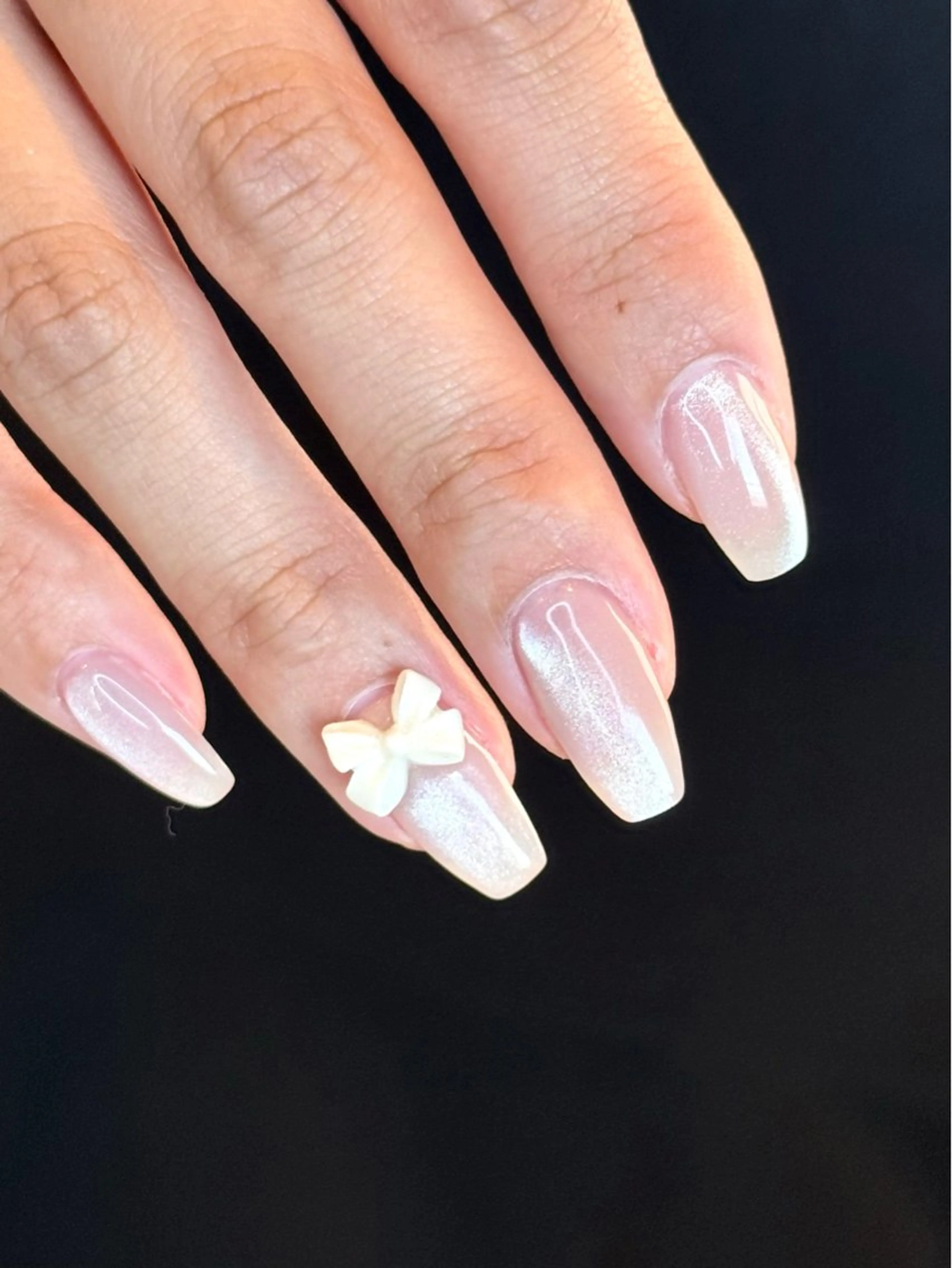 きらきらマグネットネイル💗🫧の写真