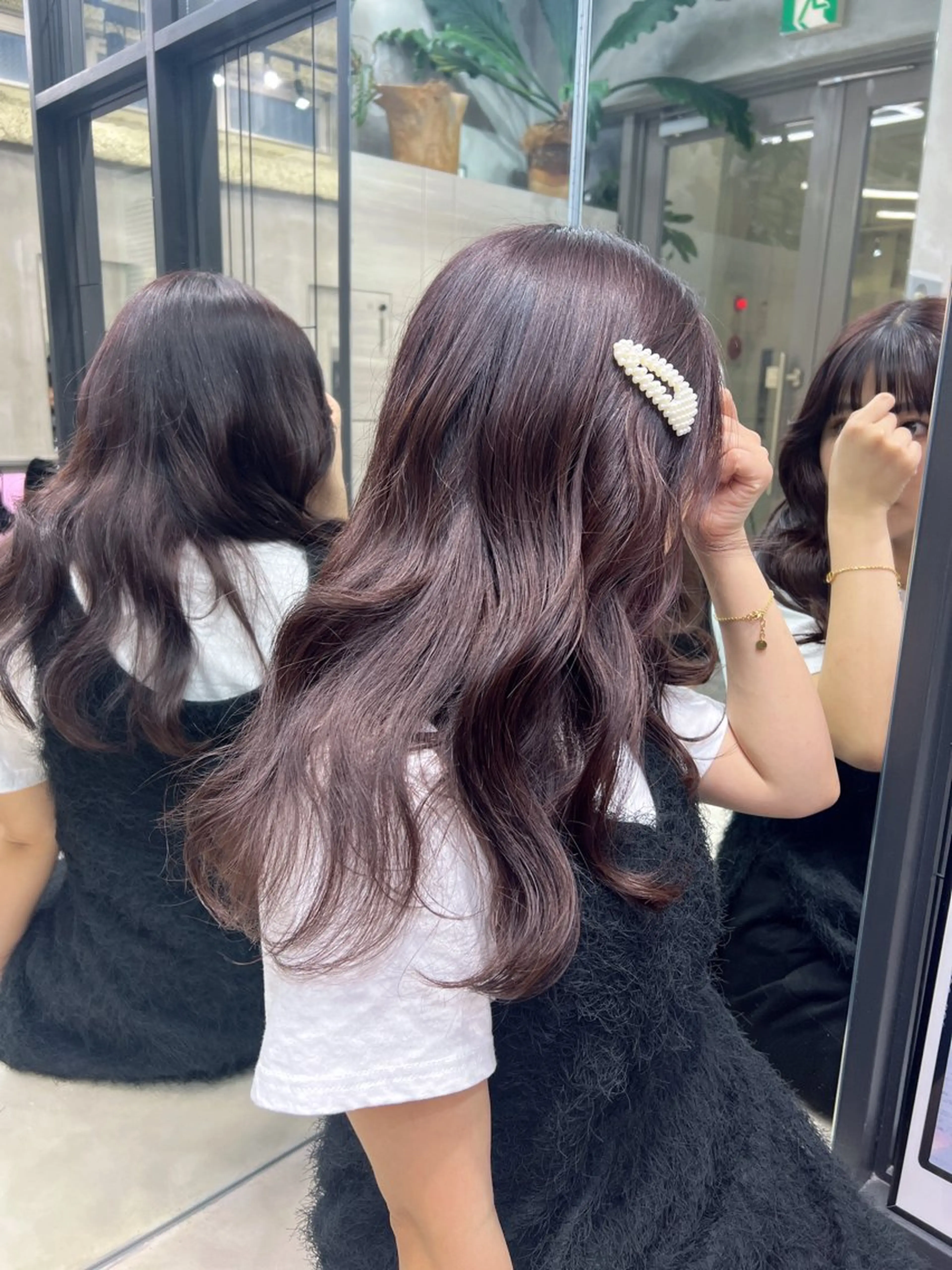 ロング カラー ベージュカラー ラベンダーカラー ラベンダーベージュ the path sora♡のヘアスタイル